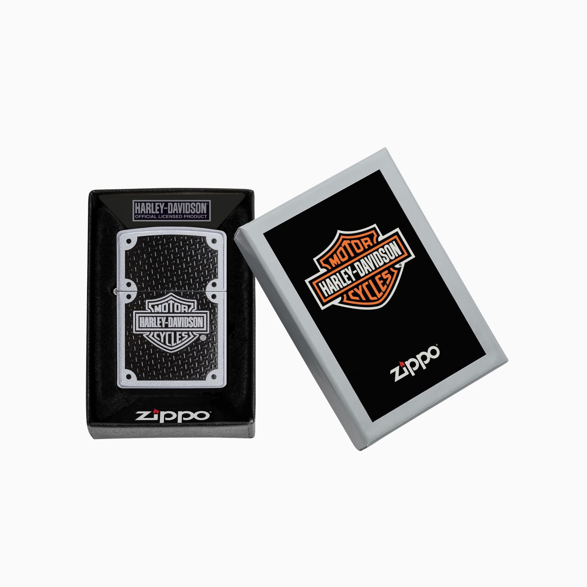Zippo Harley-Davidson Carbon Fiber Design Windproof Lighter