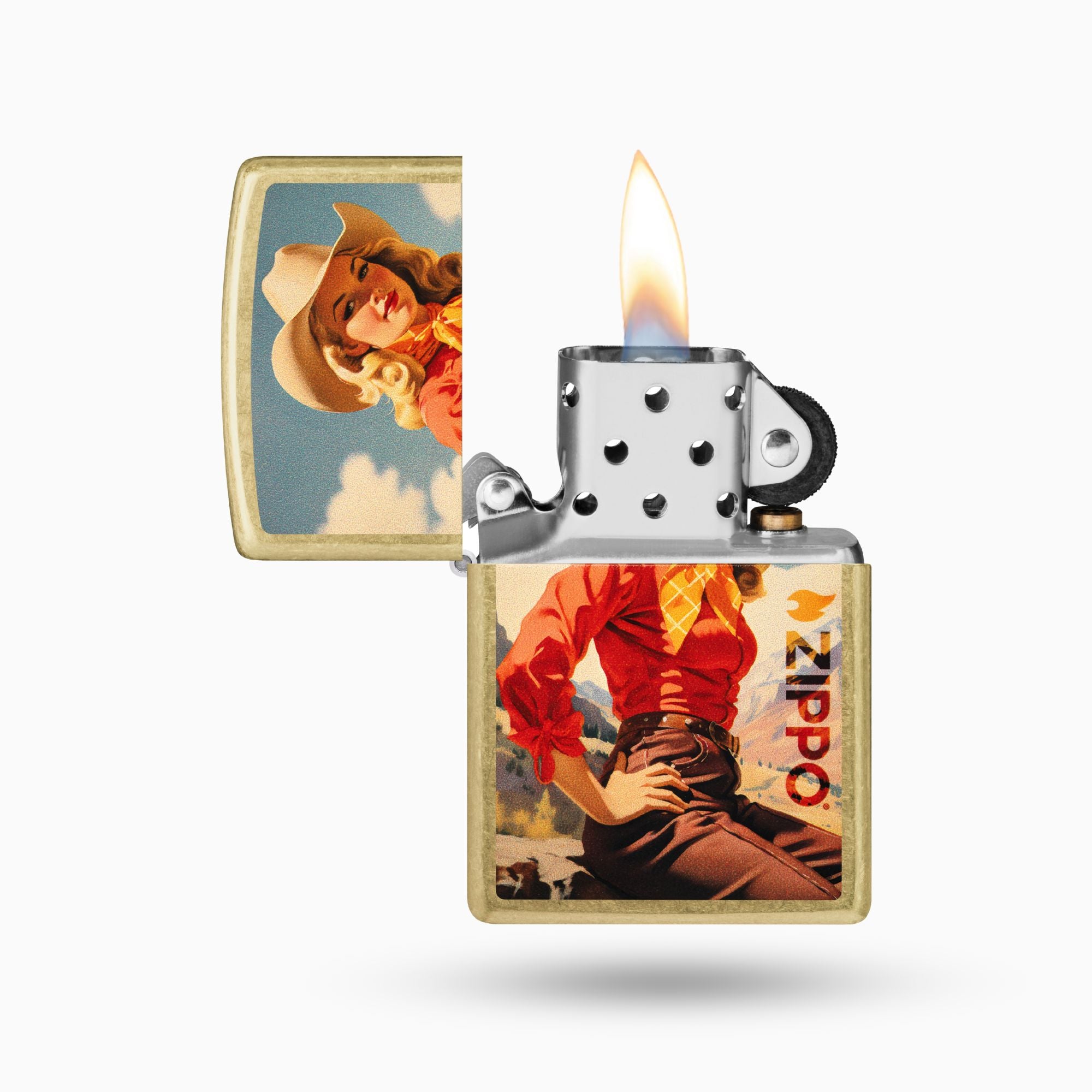 Zippo Rancher Design Windproof Lighter