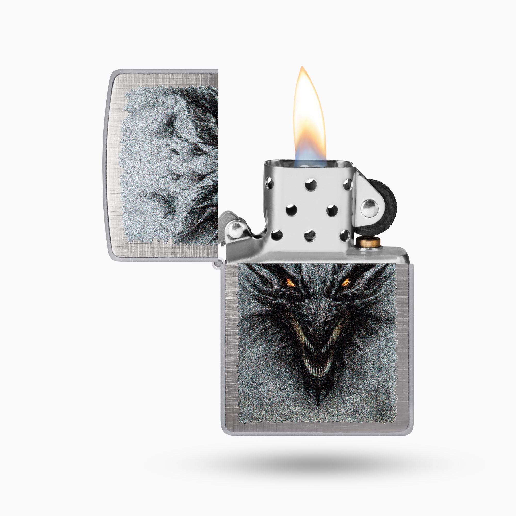 Zippo Dragon Design Windproof Lighter