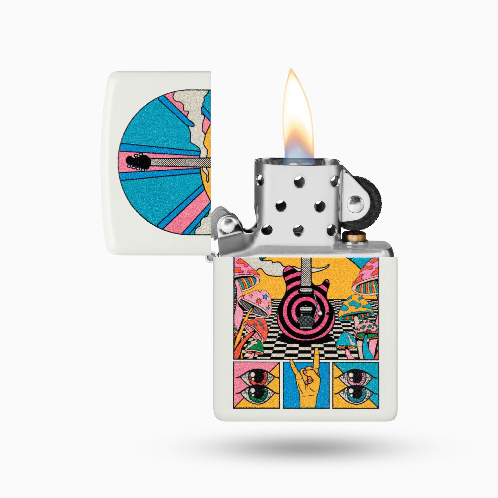 Zippo Retro Music Design Windproof Lighter