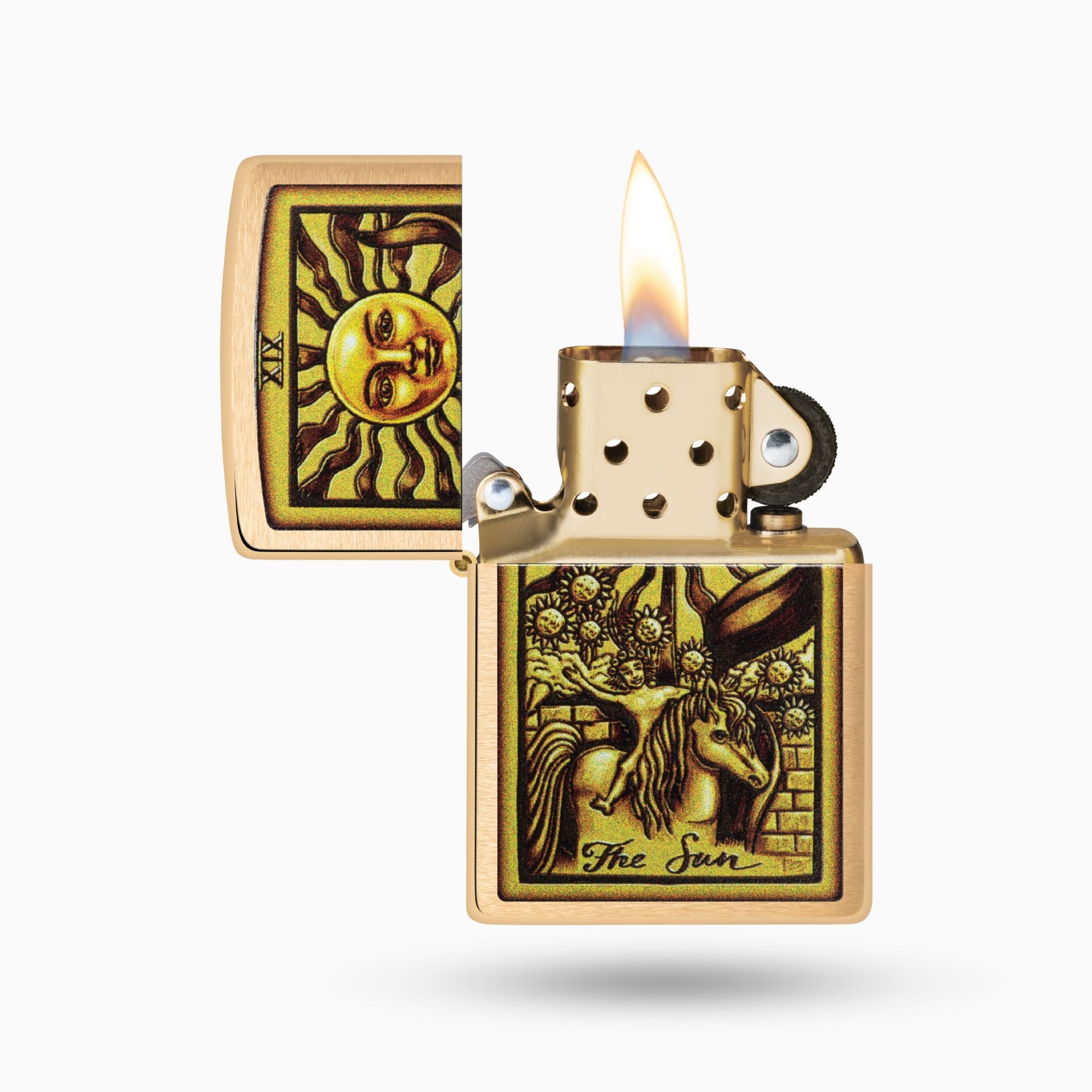 Zippo Tarot Card Windproof Lighter