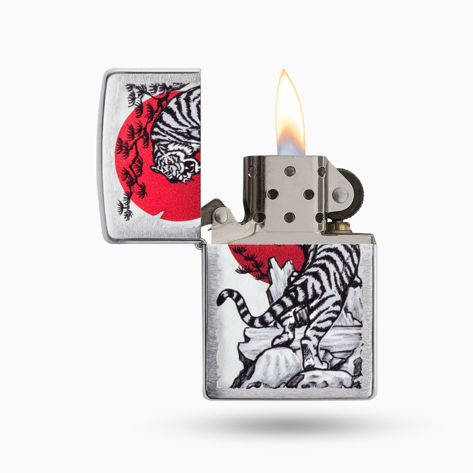 Zippo Asian Tiger Design Windproof Lighter
