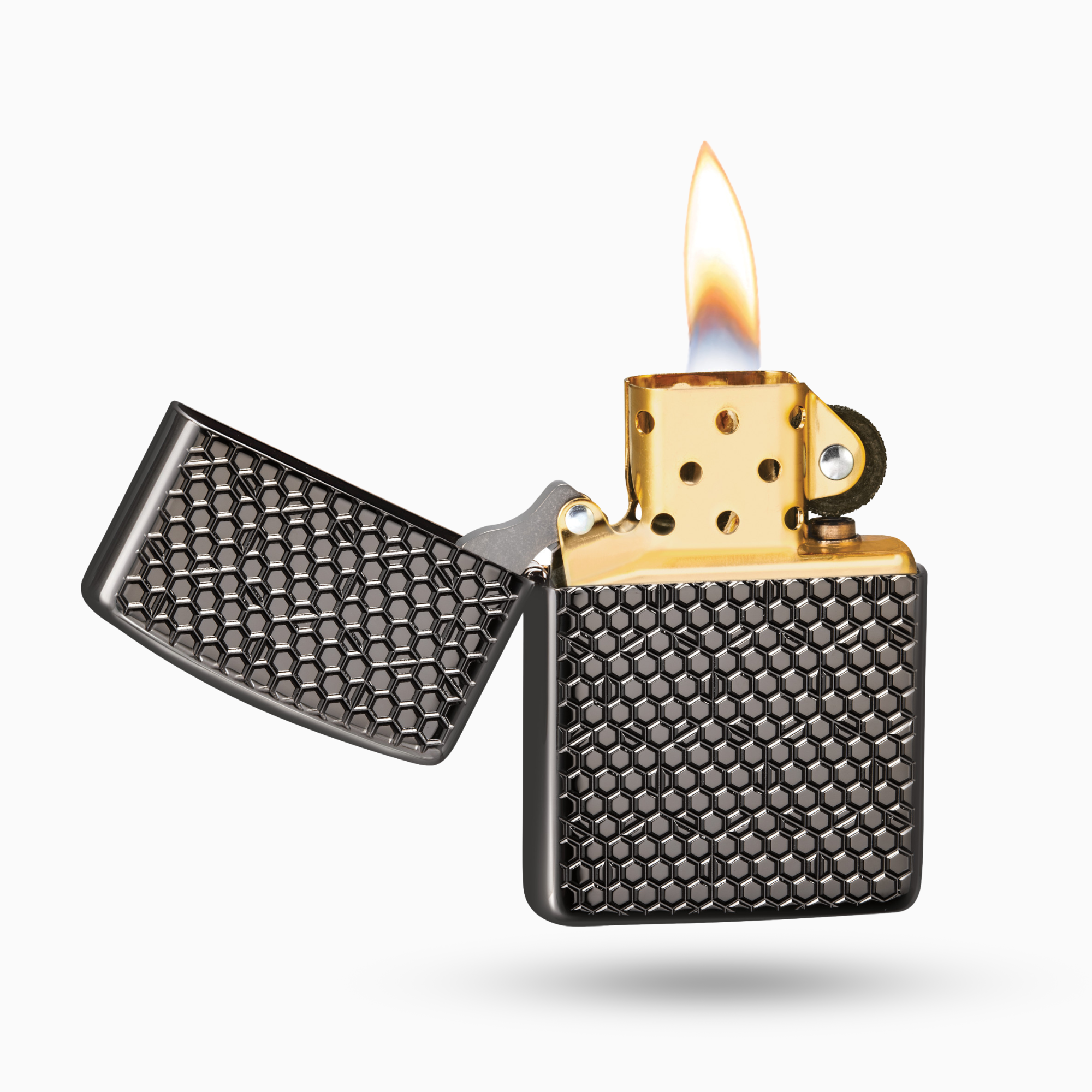 Zippo Hexagon Design Windproof Lighter