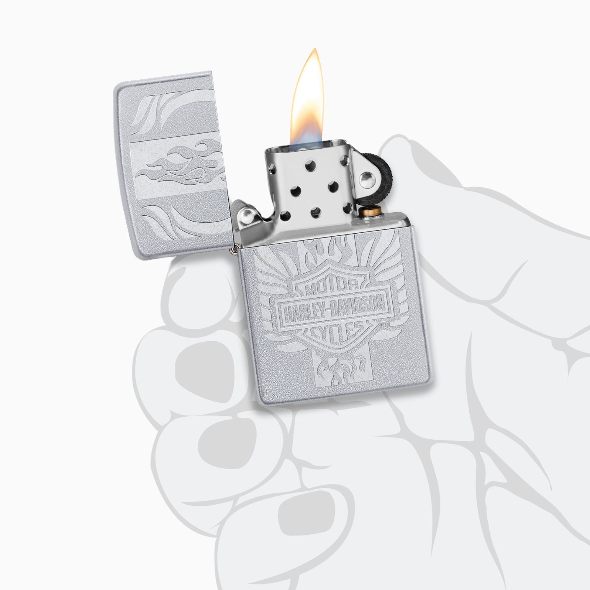 Zippo Harley-Davidson Wings Windproof Lighter