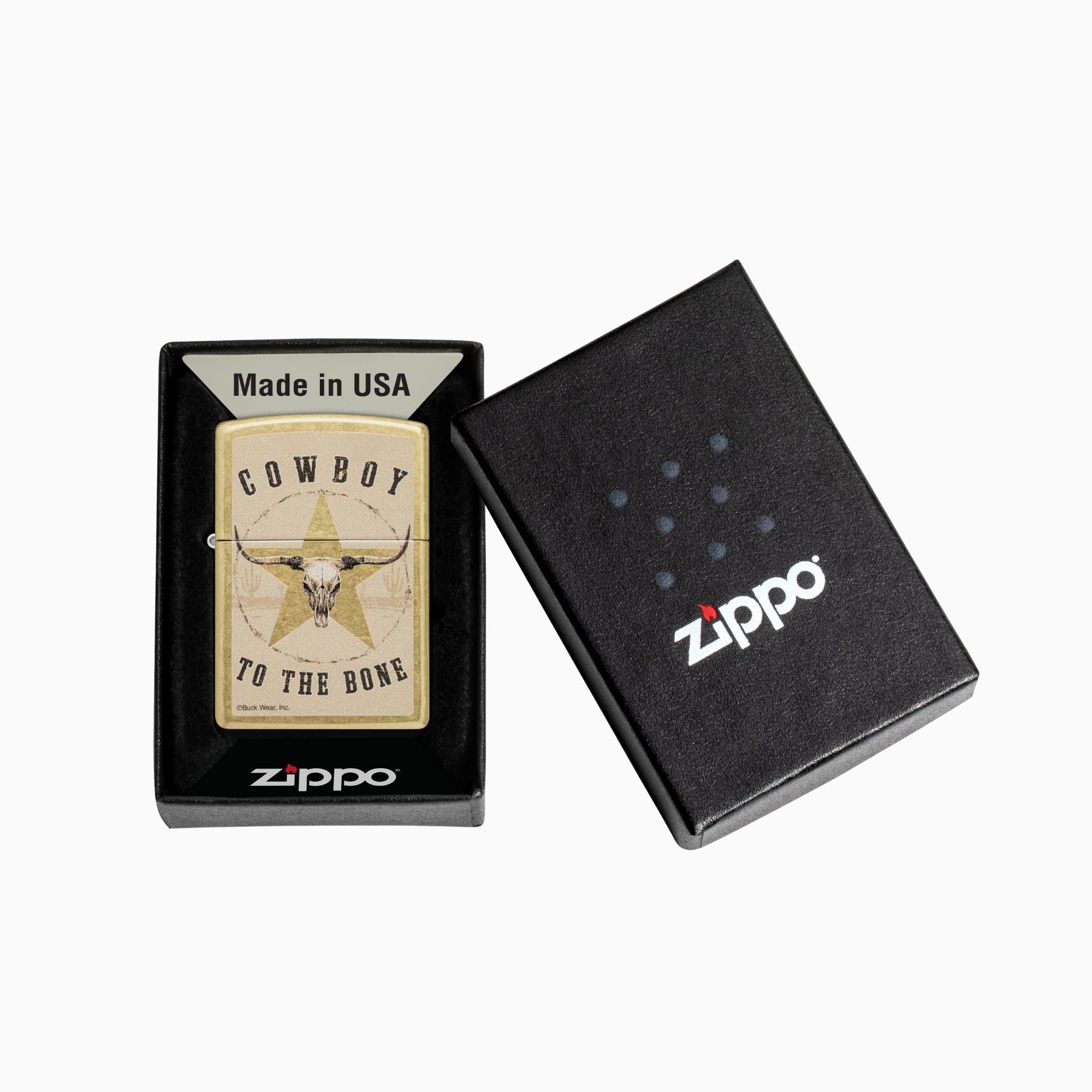 Zippo Buck Wear™ Cowboy Windproof Lighter