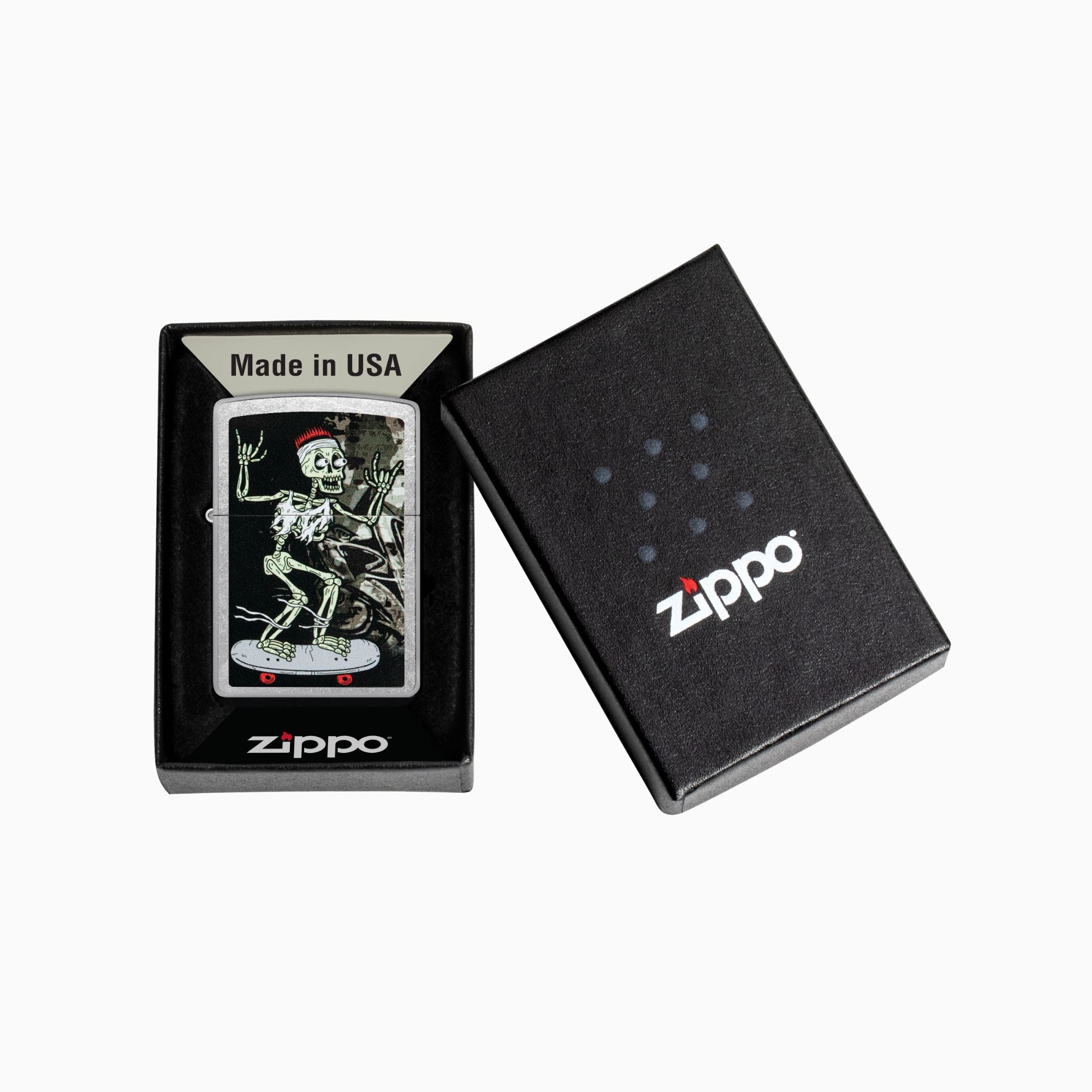 Zippo Skateboard Design Windproof Lighter