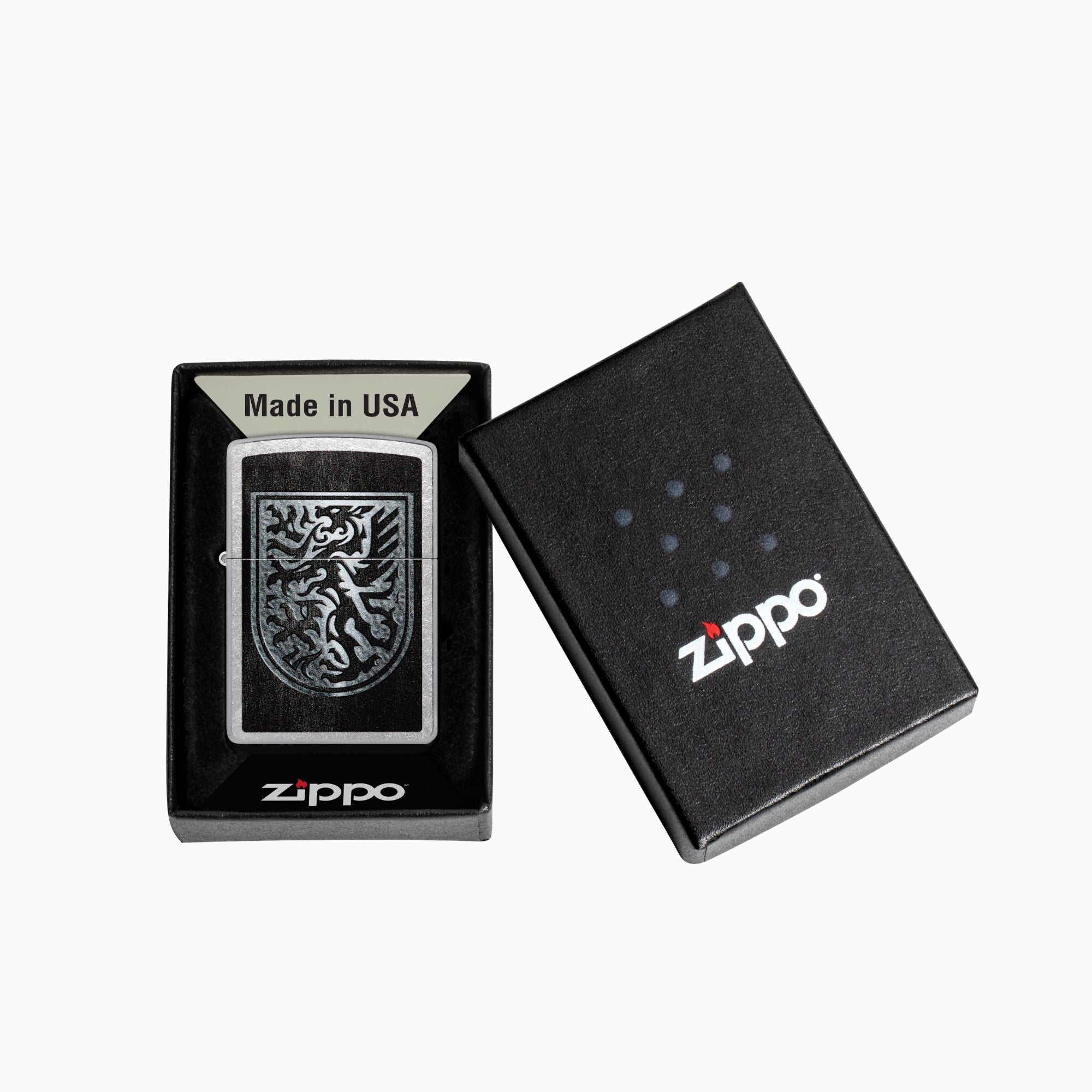 Zippo Dragon Shield Design Windproof Lighter