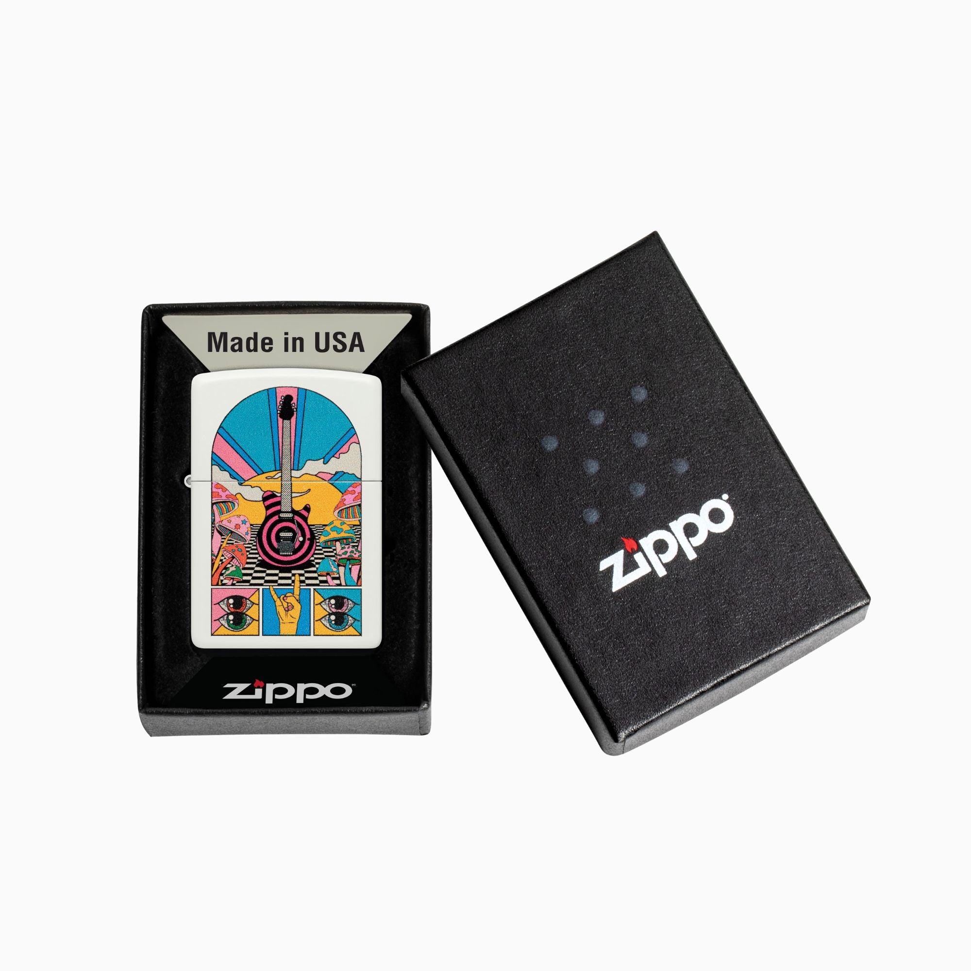 Zippo Retro Music Design Windproof Lighter