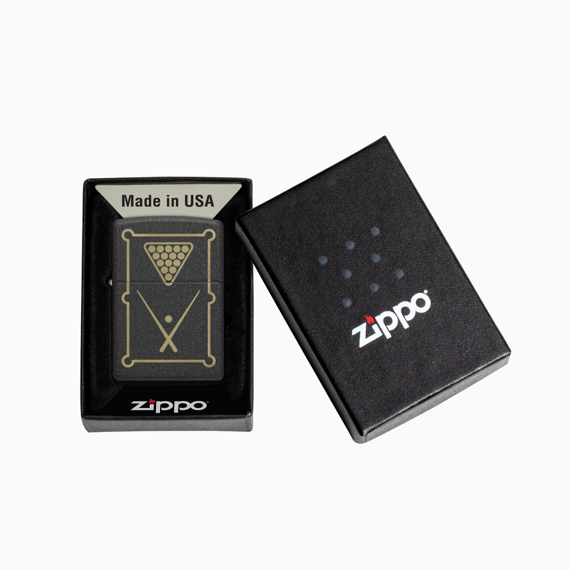 Zippo Billiards Design Windprooḟ Lighter