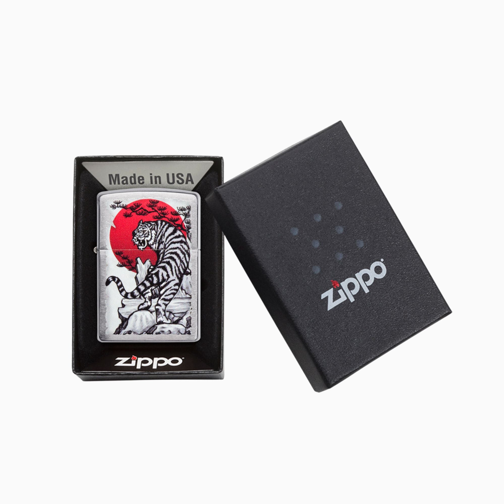 Zippo Asian Tiger Design Windproof Lighter