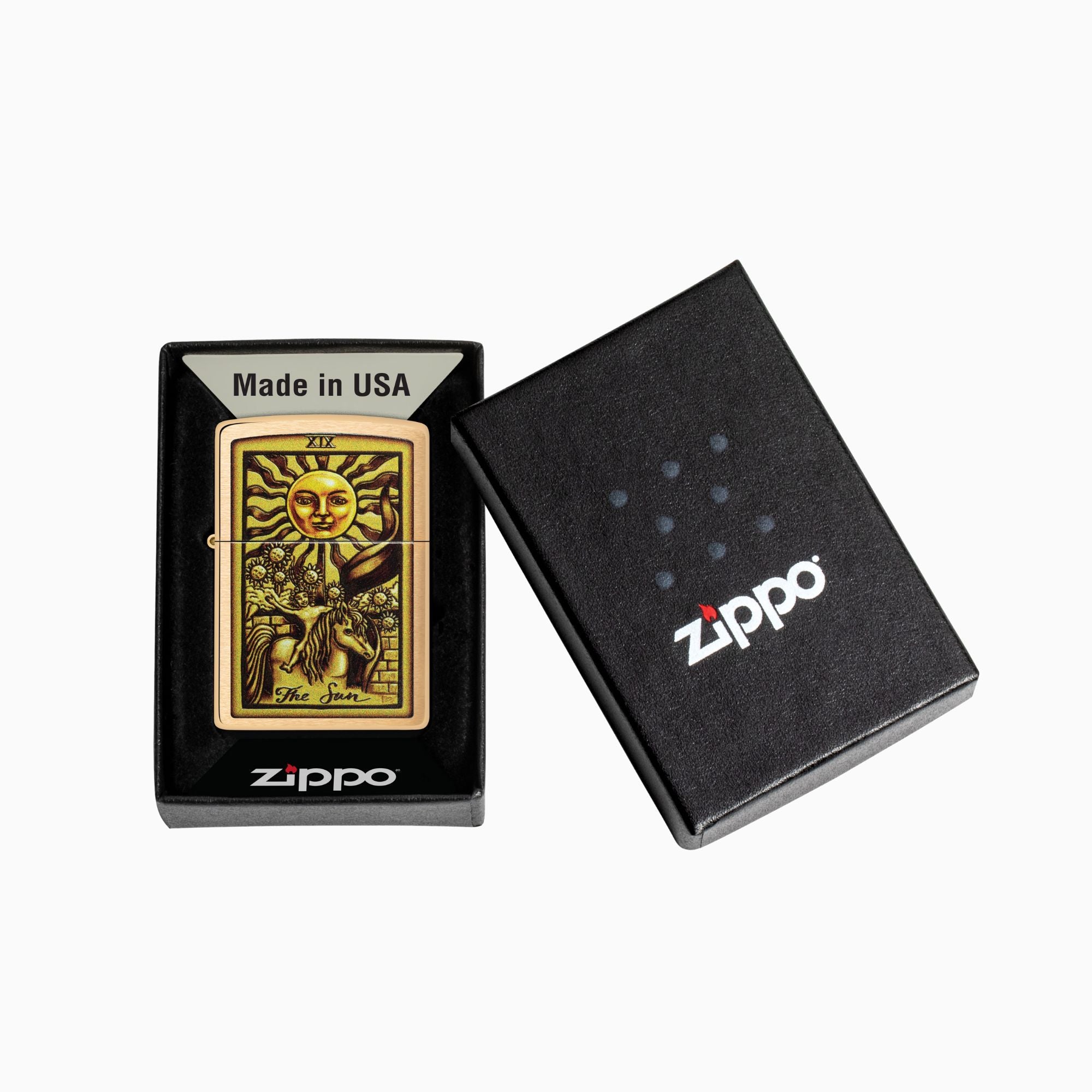 Zippo Tarot Card Windproof Lighter