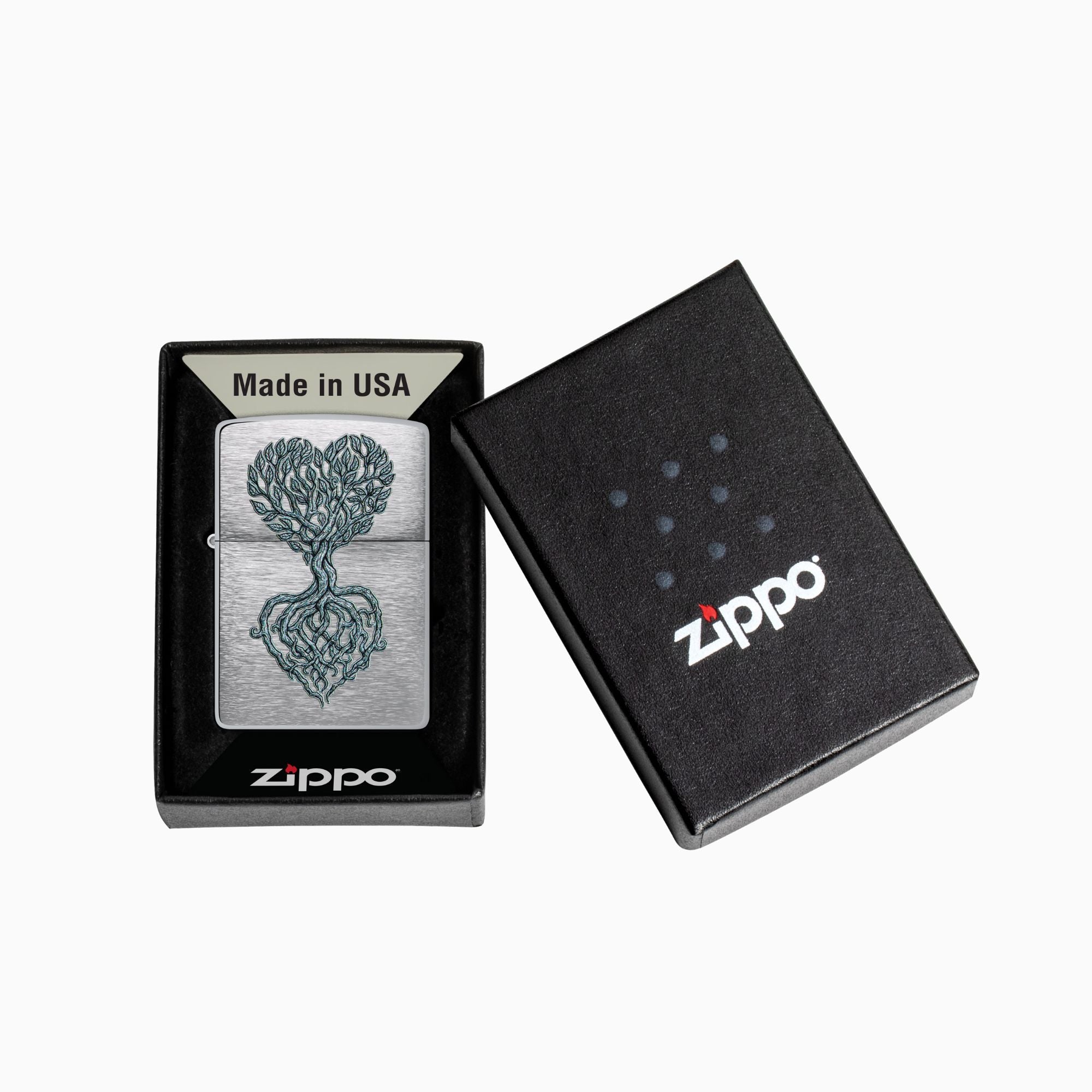 Zippo Rooted in Love Design WIndproof Lighter