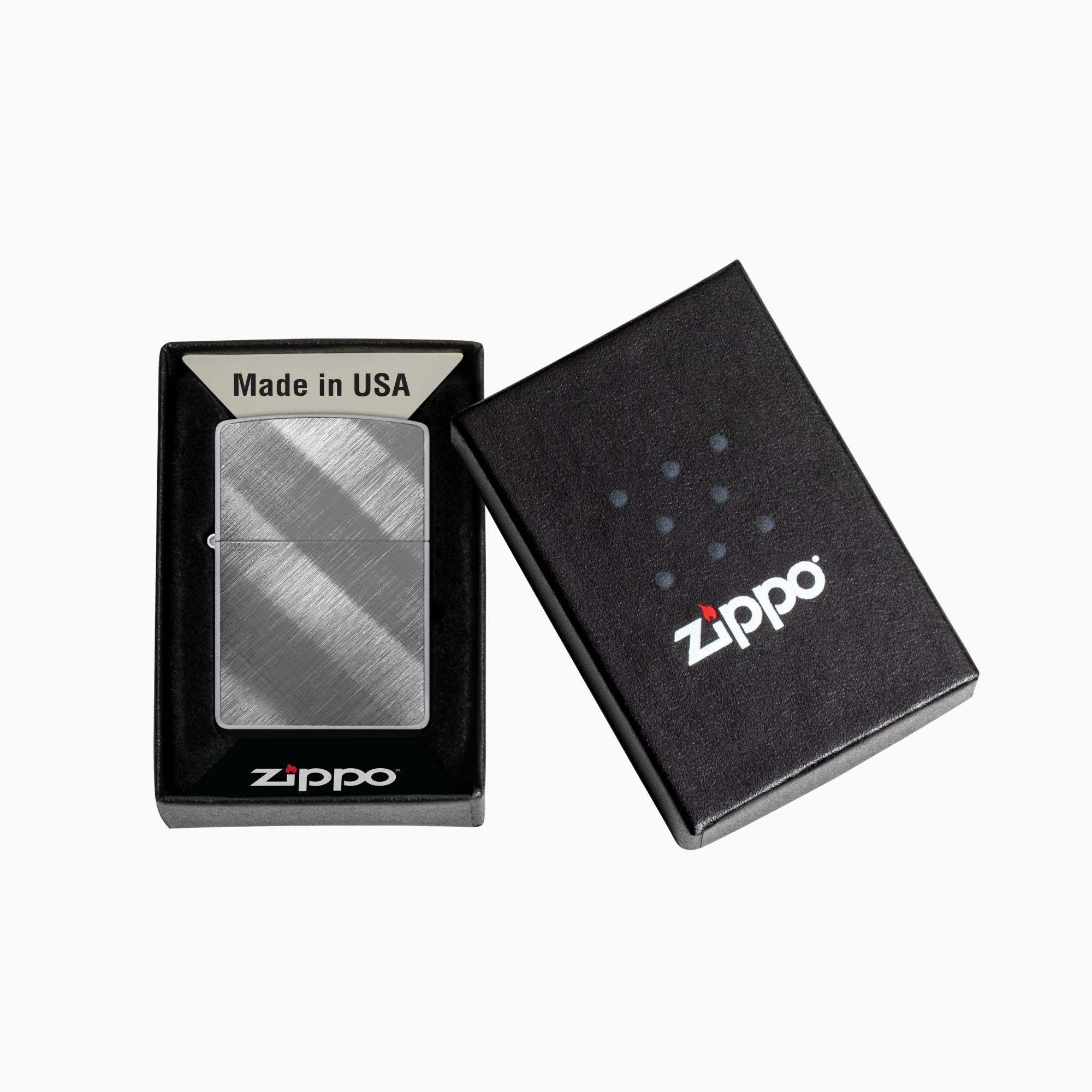 Zippo Classic Diagonal Weave Windproof Lighter