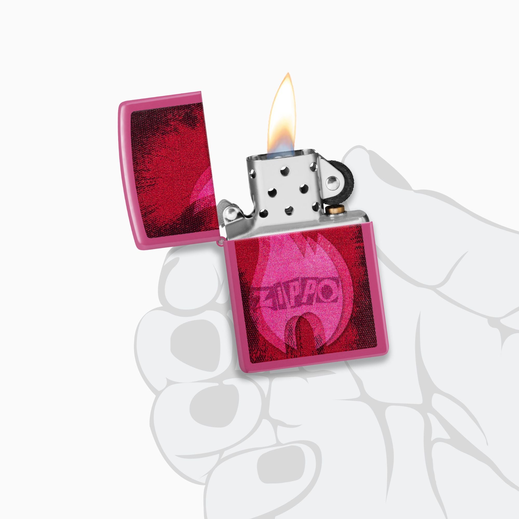 Zippo Pulse Design Windproof Lighter