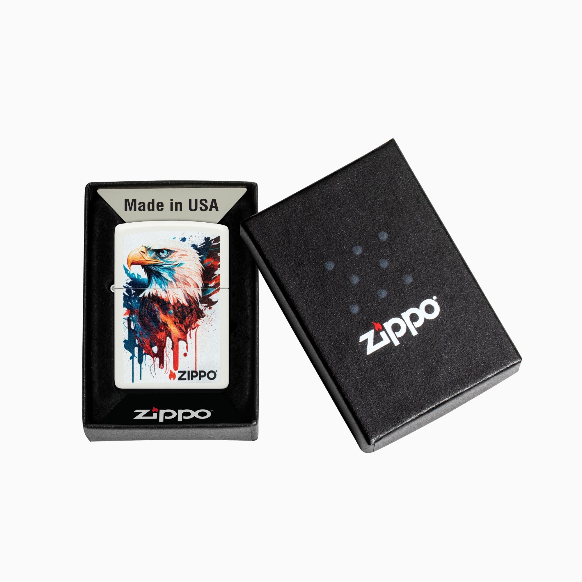 Zippo Painted Eagle Design Windproof Lighter