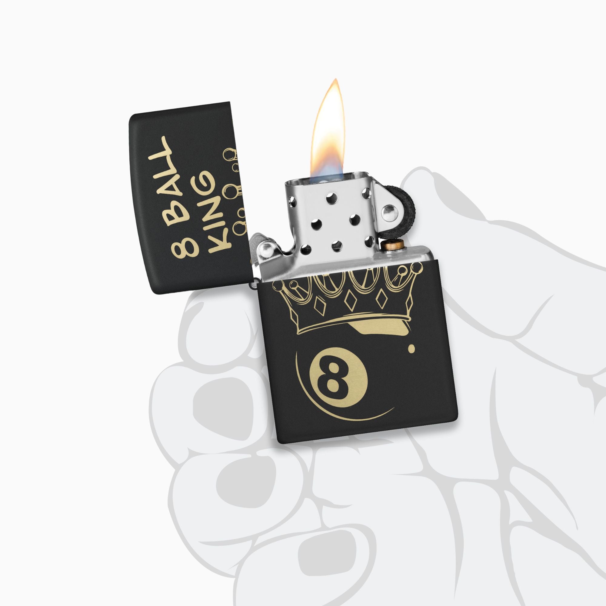 Zippo Billiards Champion Design Windproof Lighter