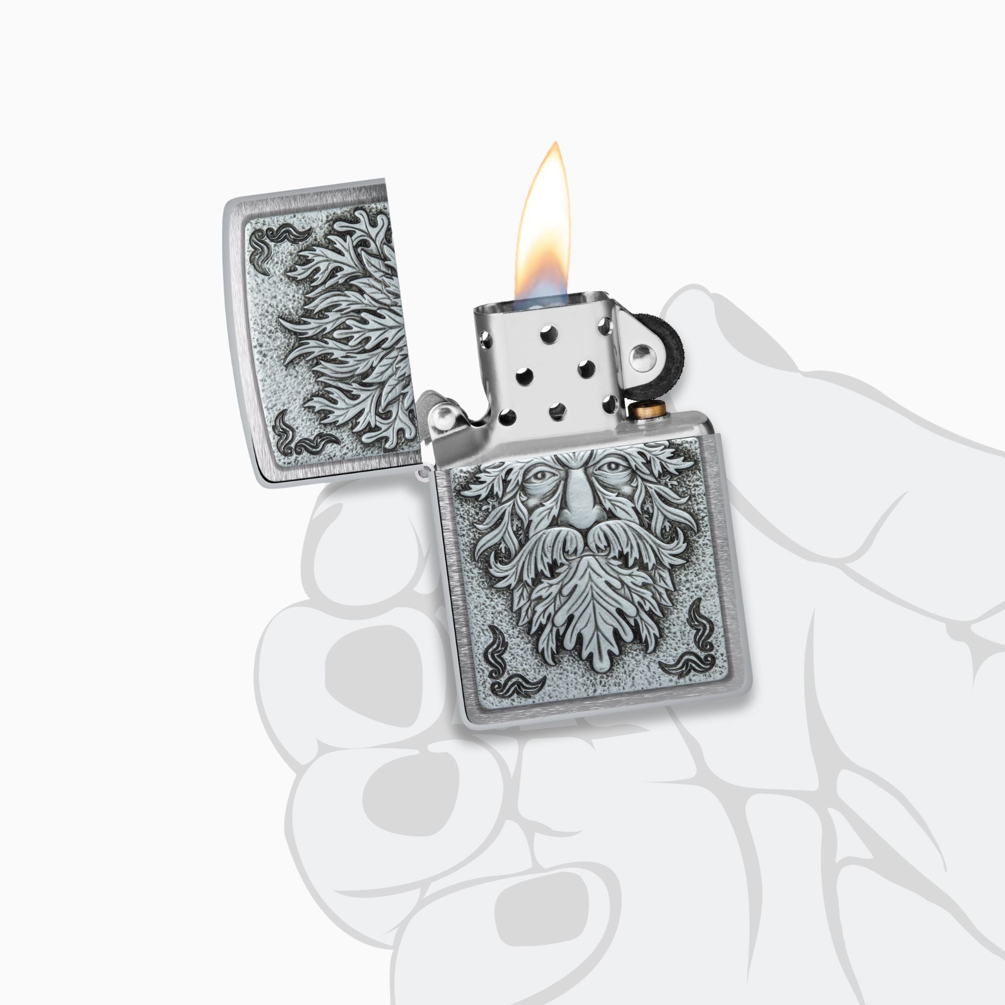 Zippo Greenman Design Windproof Lighter