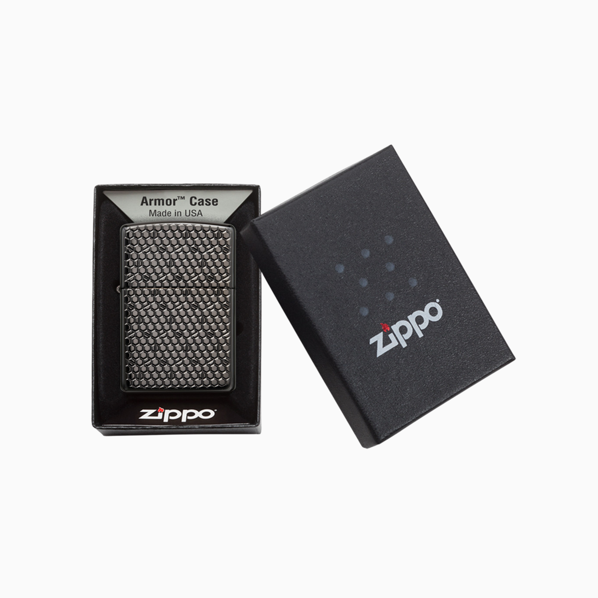Zippo Hexagon Design Windproof Lighter