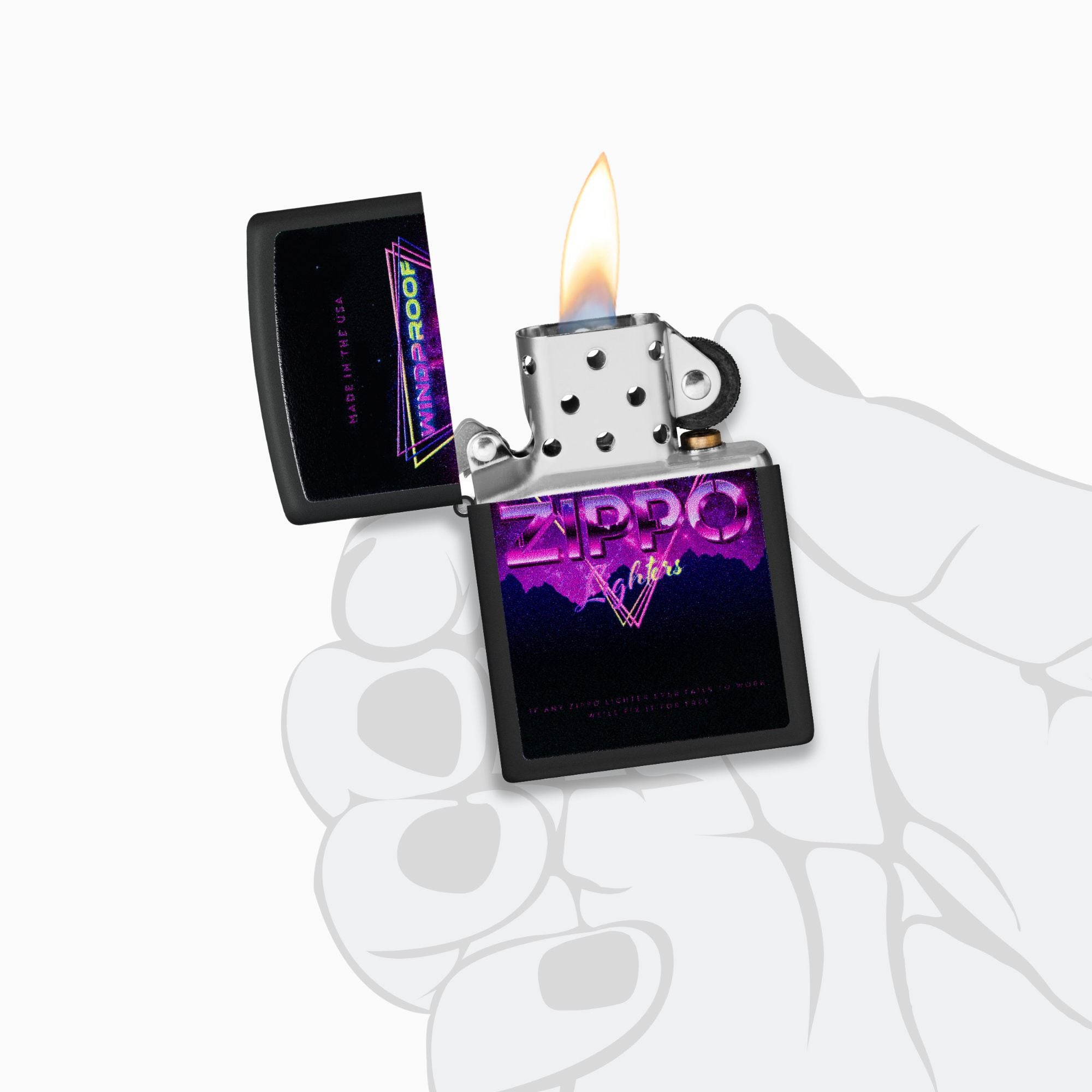 Zippo Sign Design Windproof Lighter