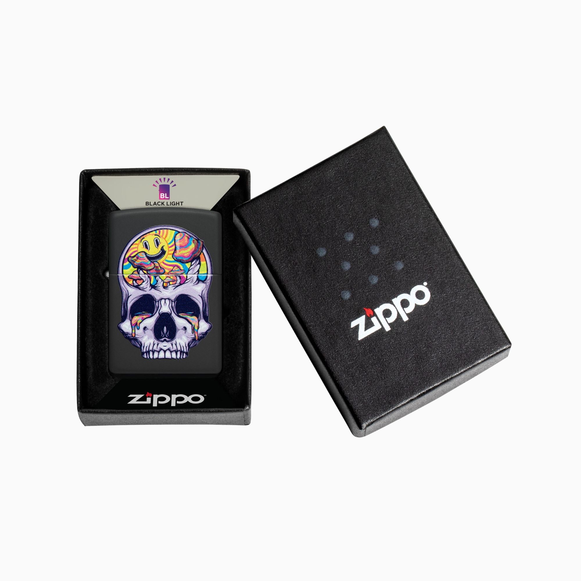 Zippo Skull Moon Design Windproof Lighter