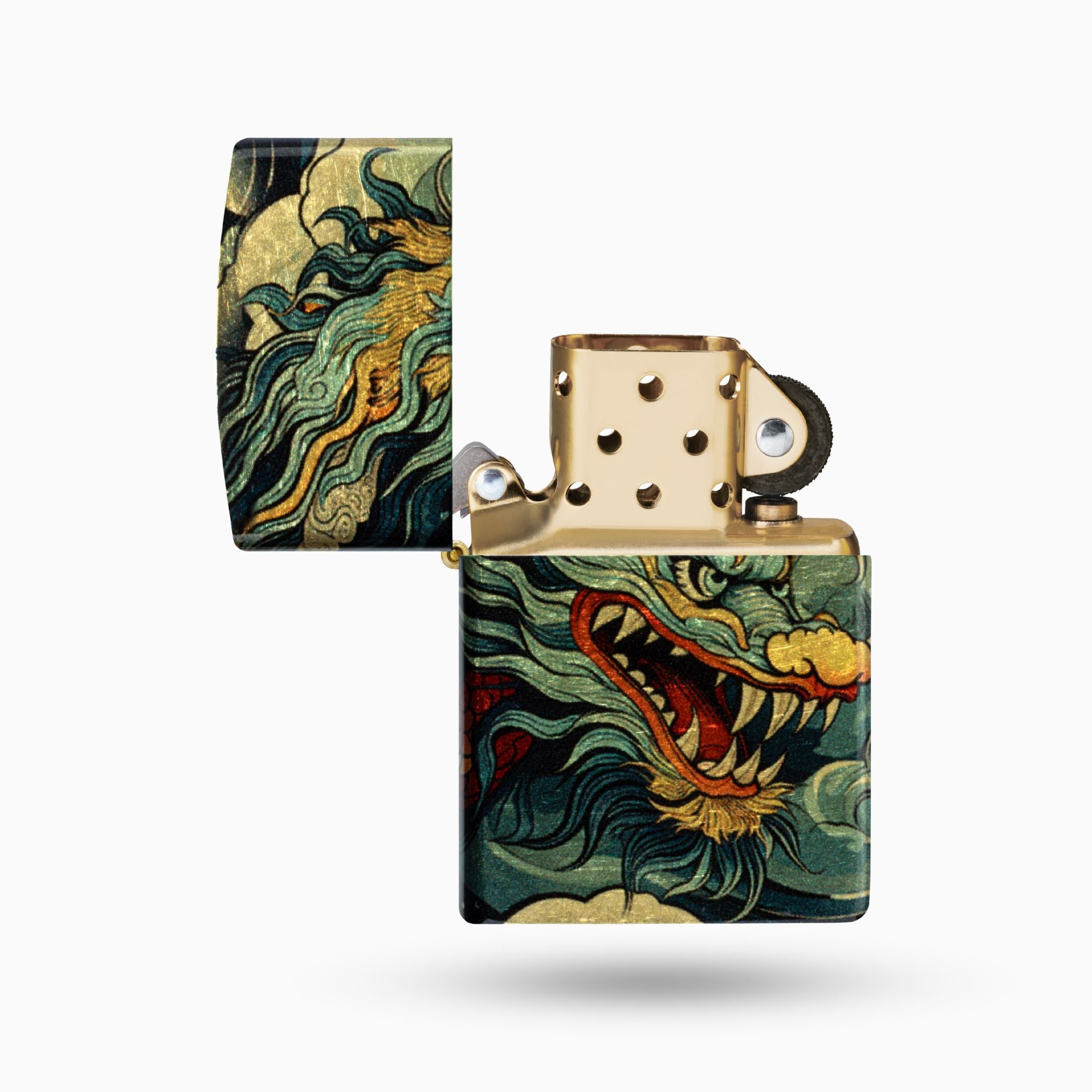 Zippo Dragon Fusion Design Windproof Lighter