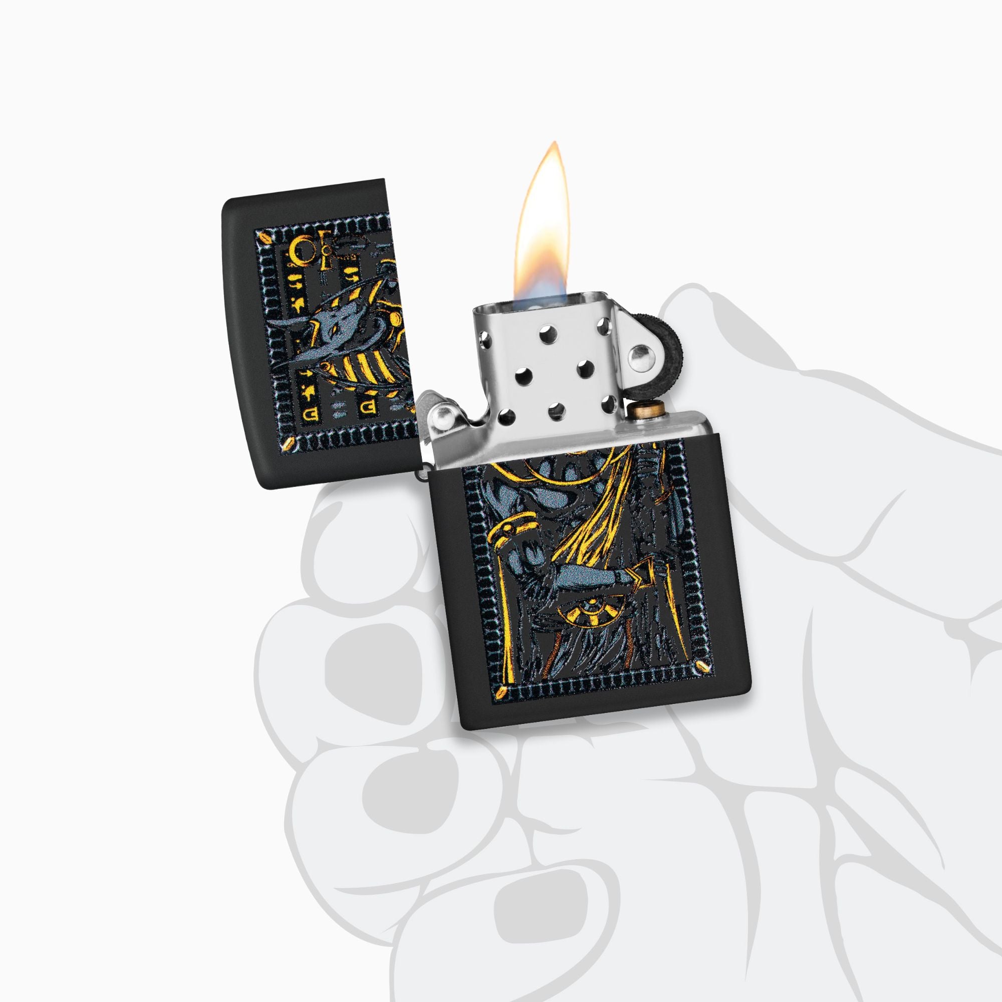 Zippo Anubis Design Windproof Lighter