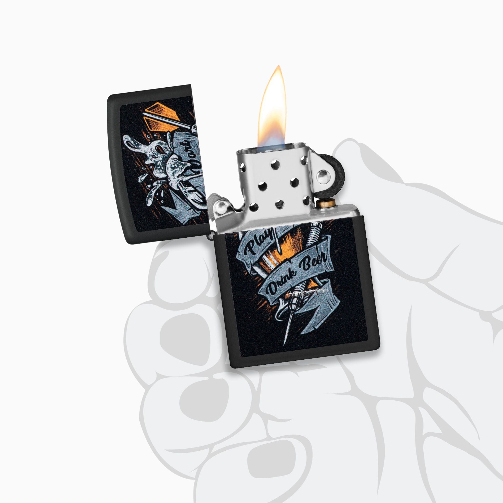 Zippo Darts Design Windproof Lighter