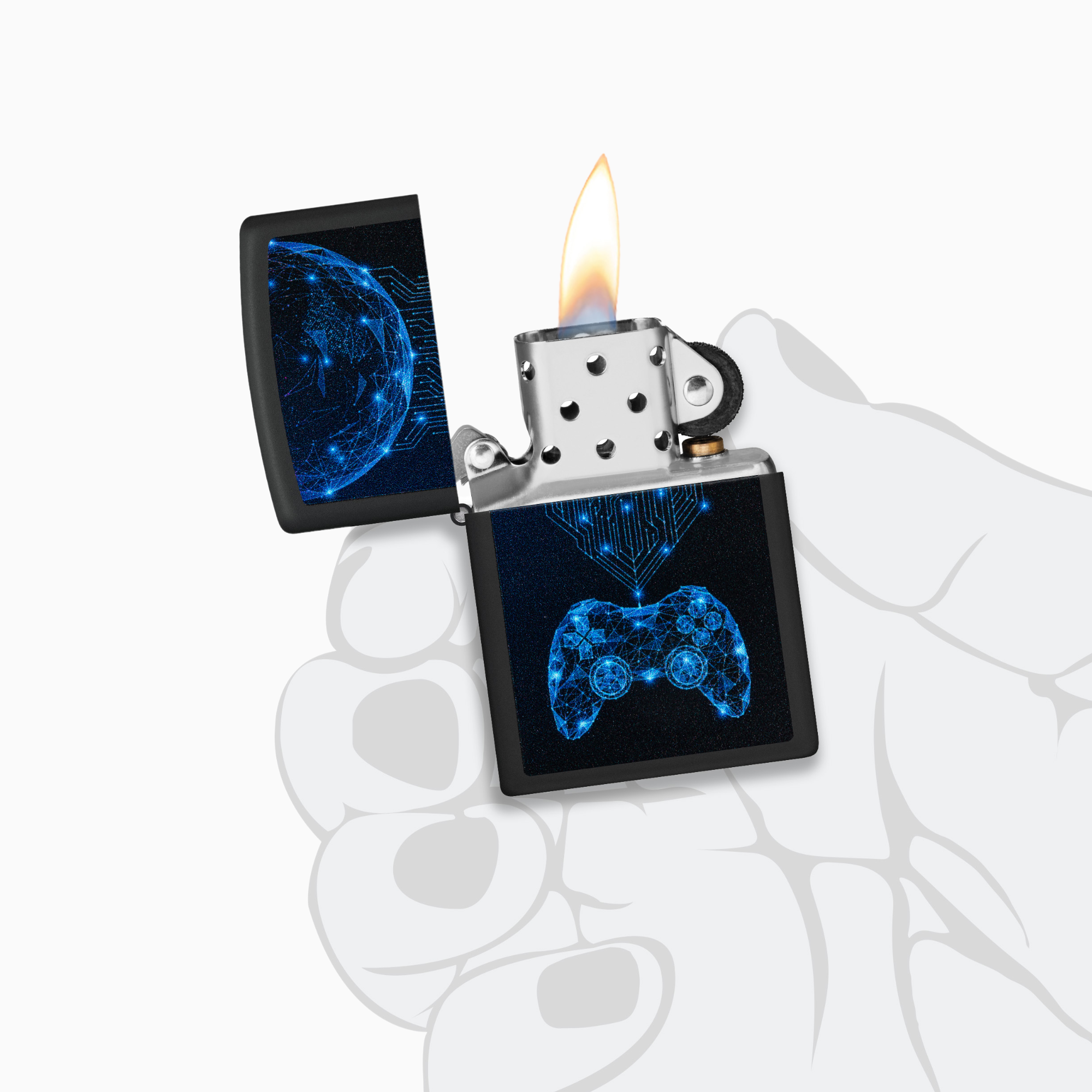 Zippo Gaming Design Windproof Lighter