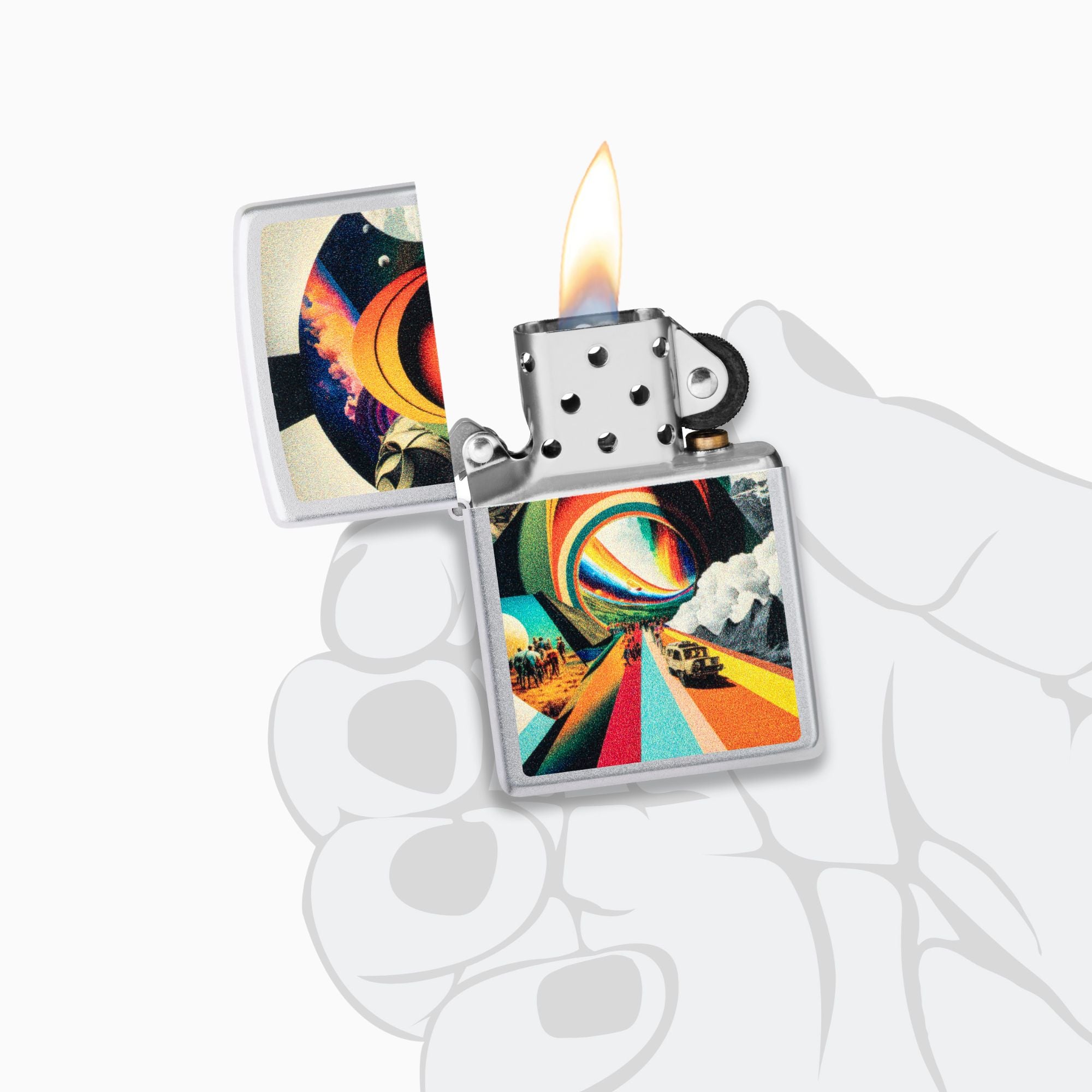 Zippo Trippy Travel Design Windproof Lighter