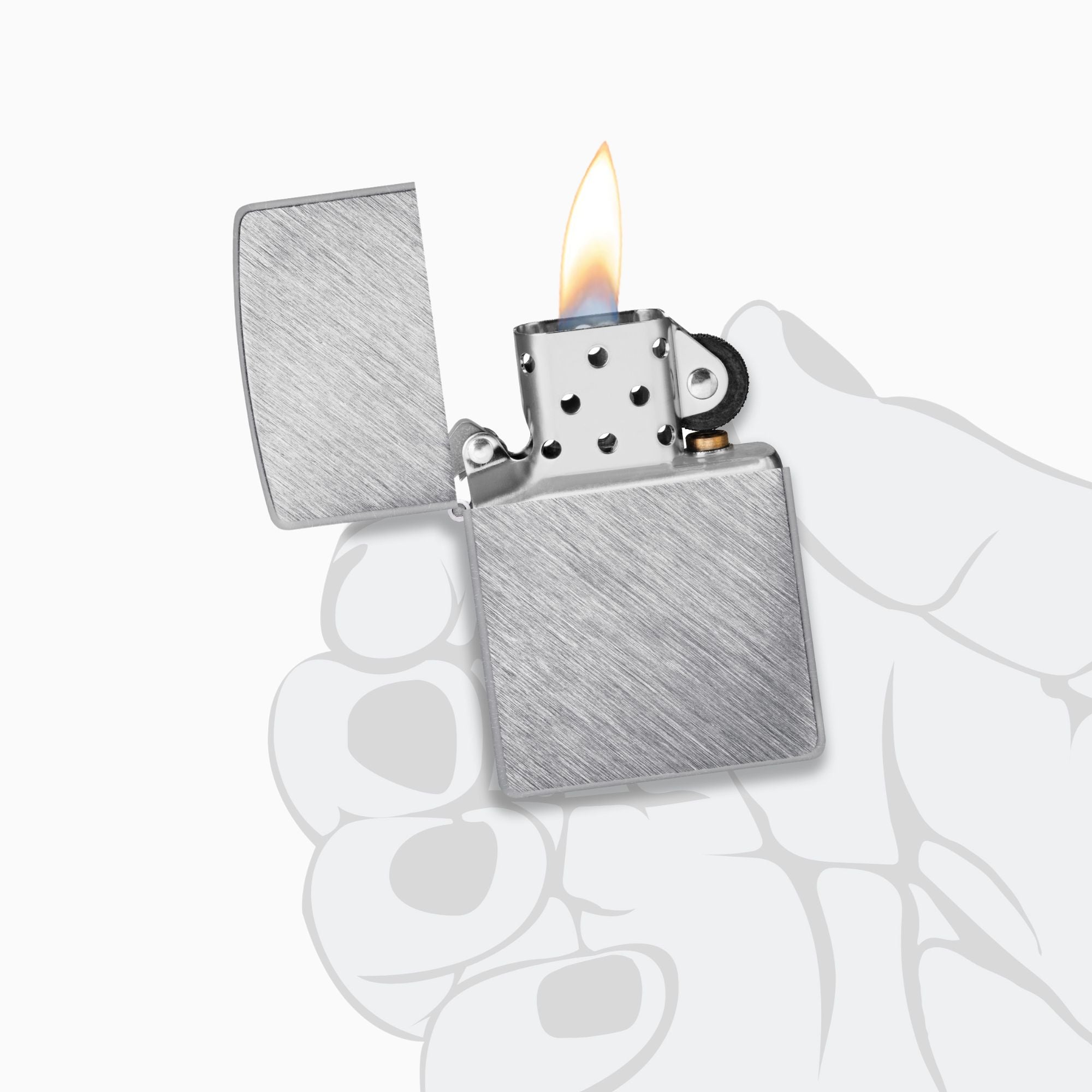 Zippo Classic Herringbone Sweep WIndproof Lighter