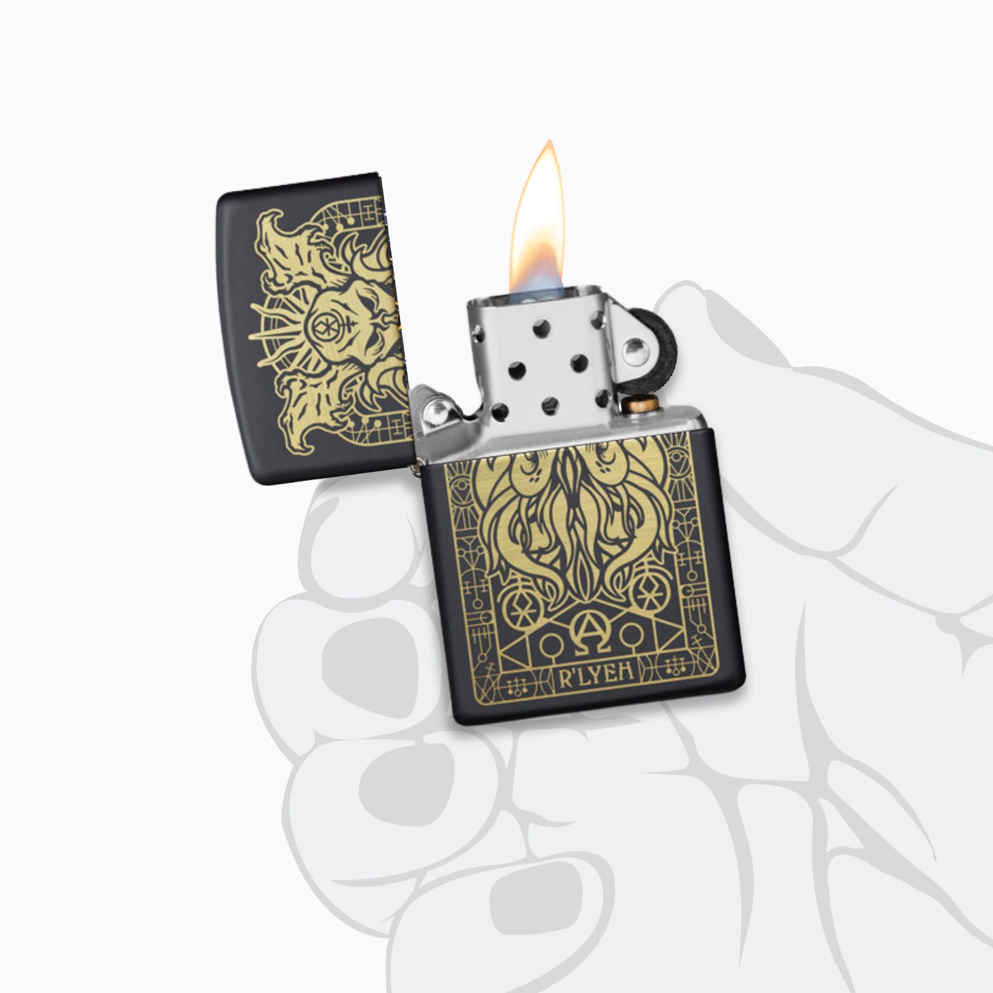 Zippo Monster Design Windproof Lighter