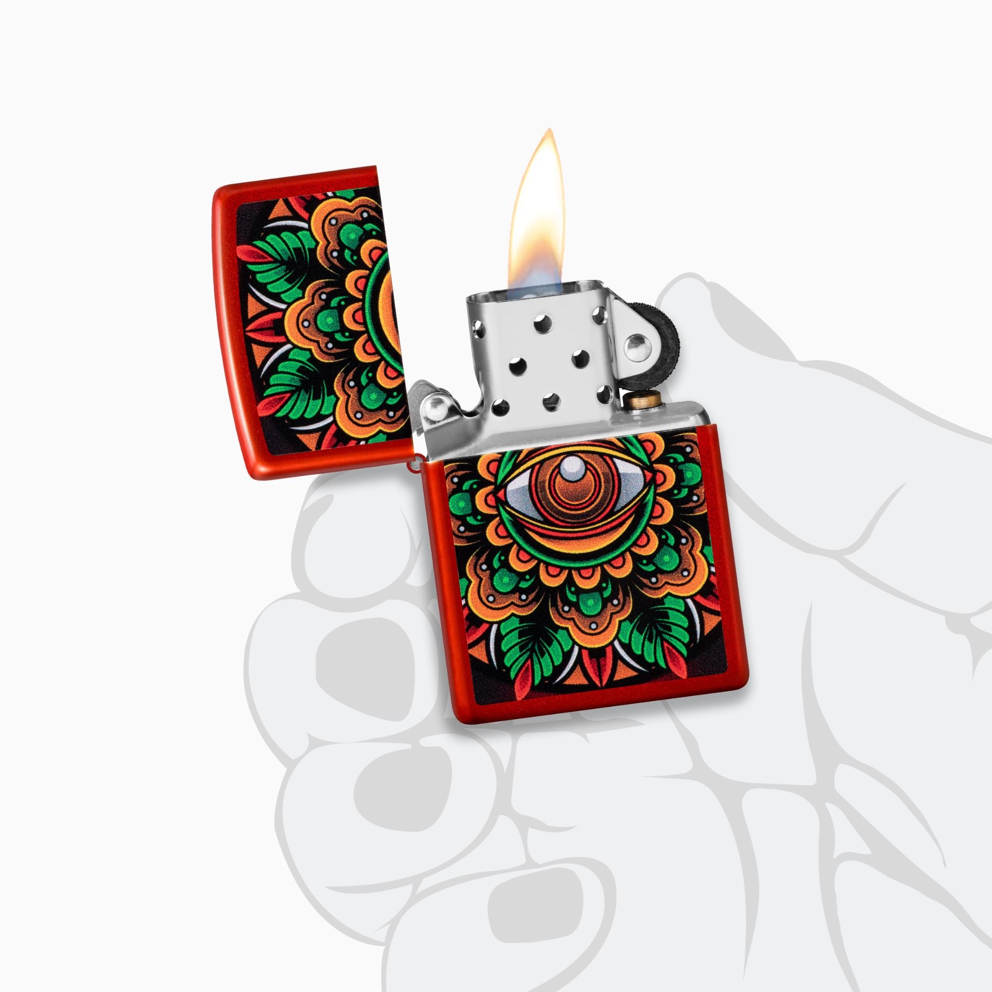 Zippo Counter Culture Eye Windproof Lighter