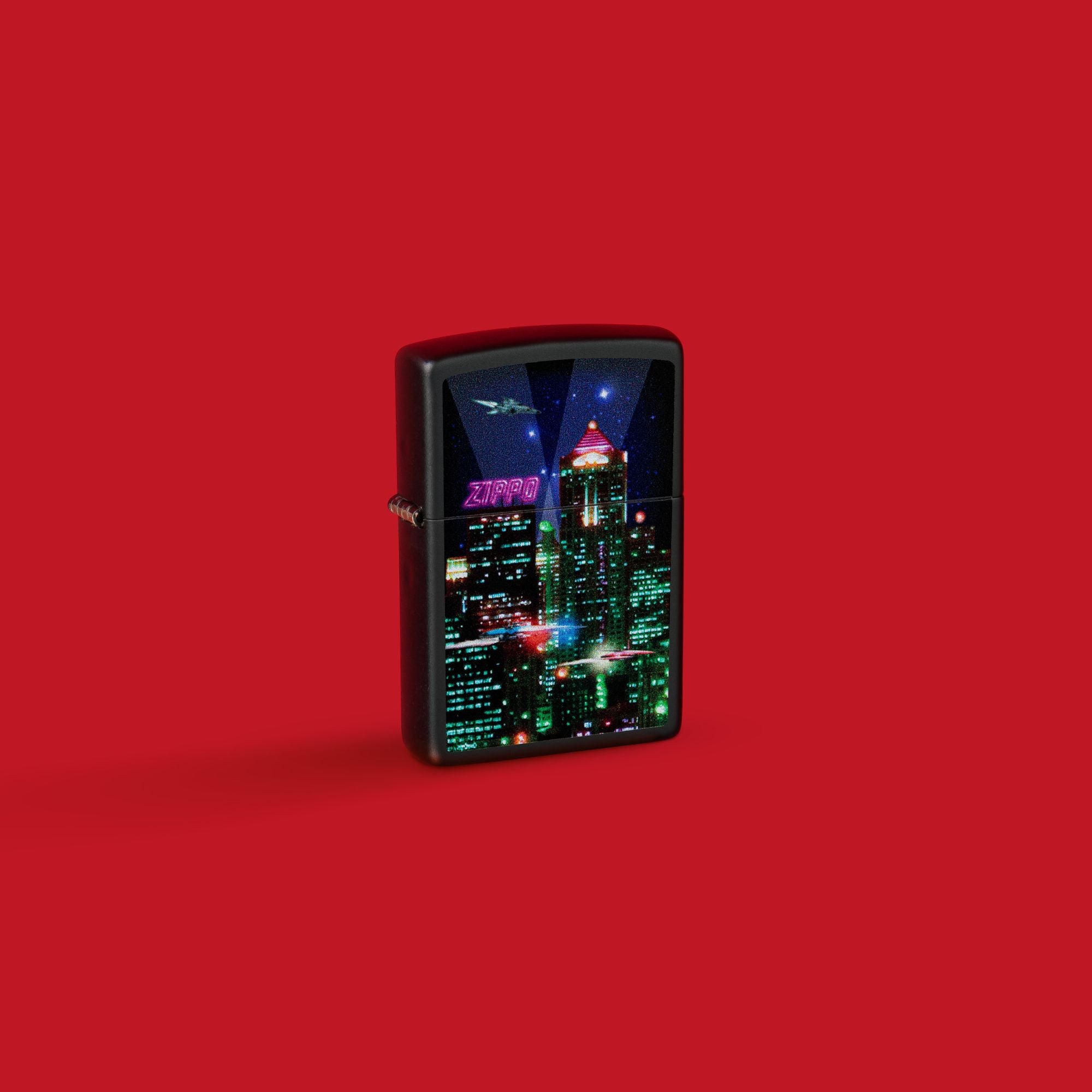 Zippo Cyber City Design WIndproof Lighter