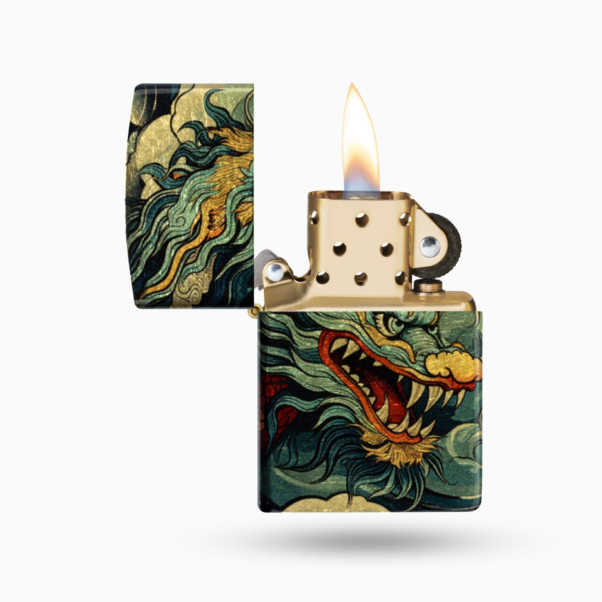 Zippo Dragon Fusion Design Windproof Lighter