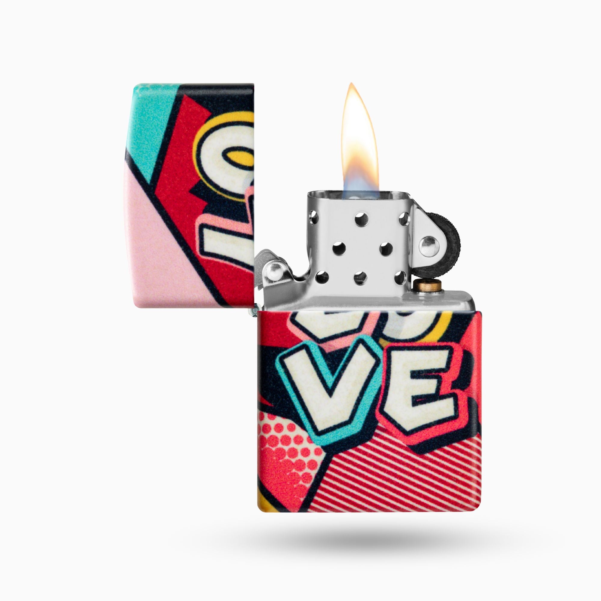 Zippo Love Design Windproof Lighter