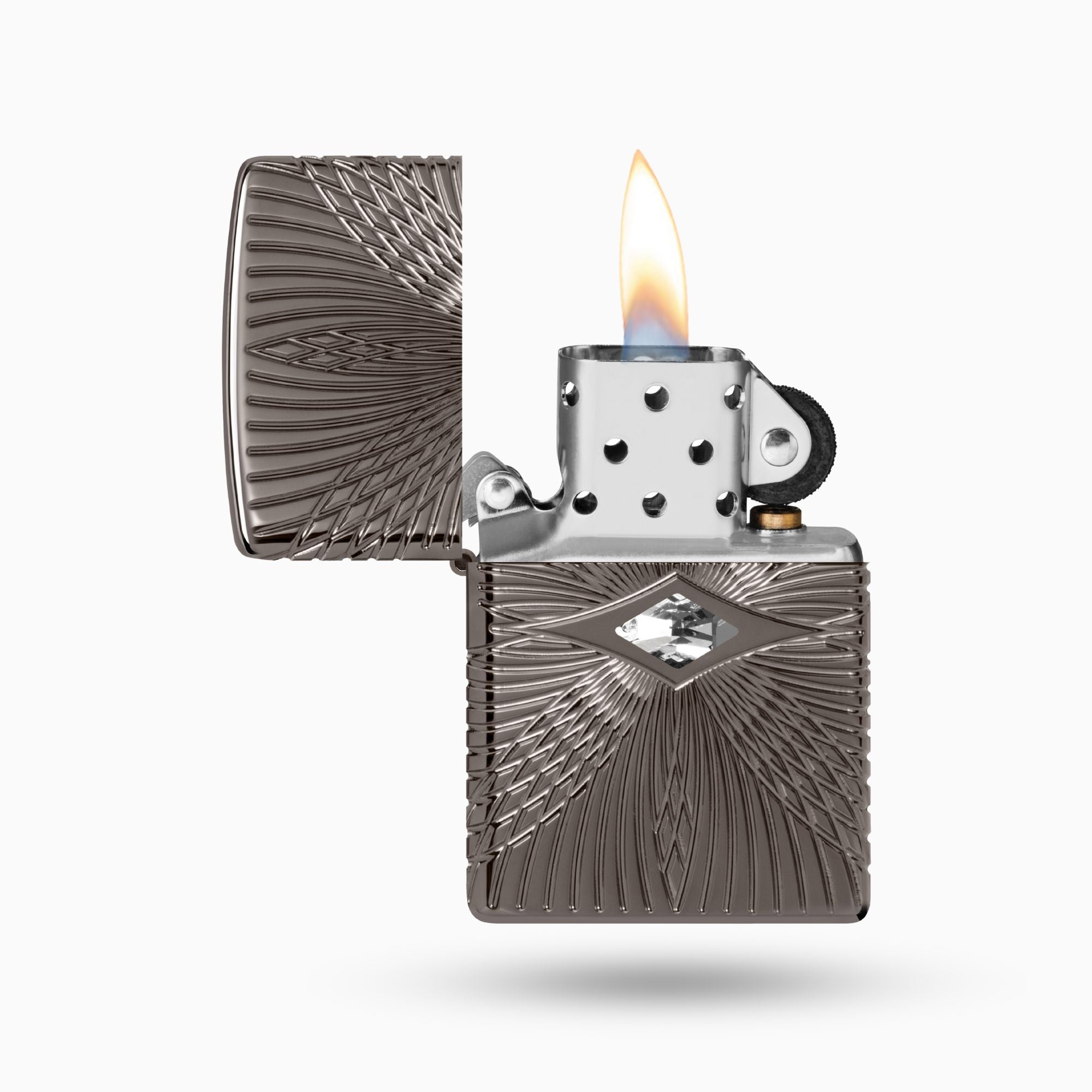 Zippo Armor Pattern Design Windproof Lighter