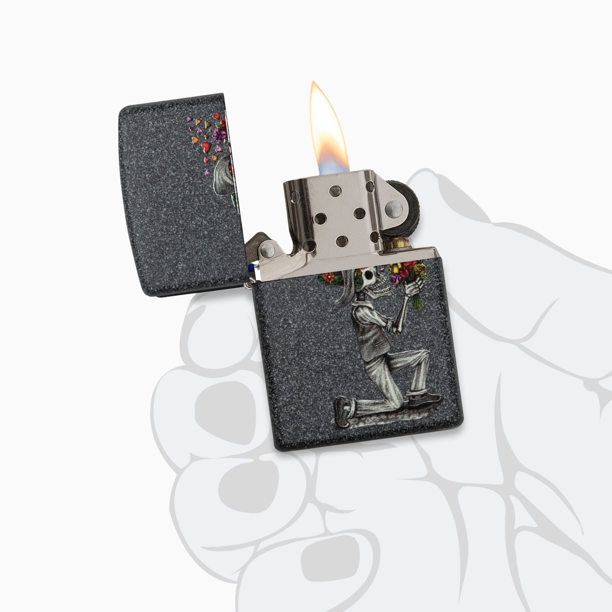 Zippo Day of the Dead Skulls Set