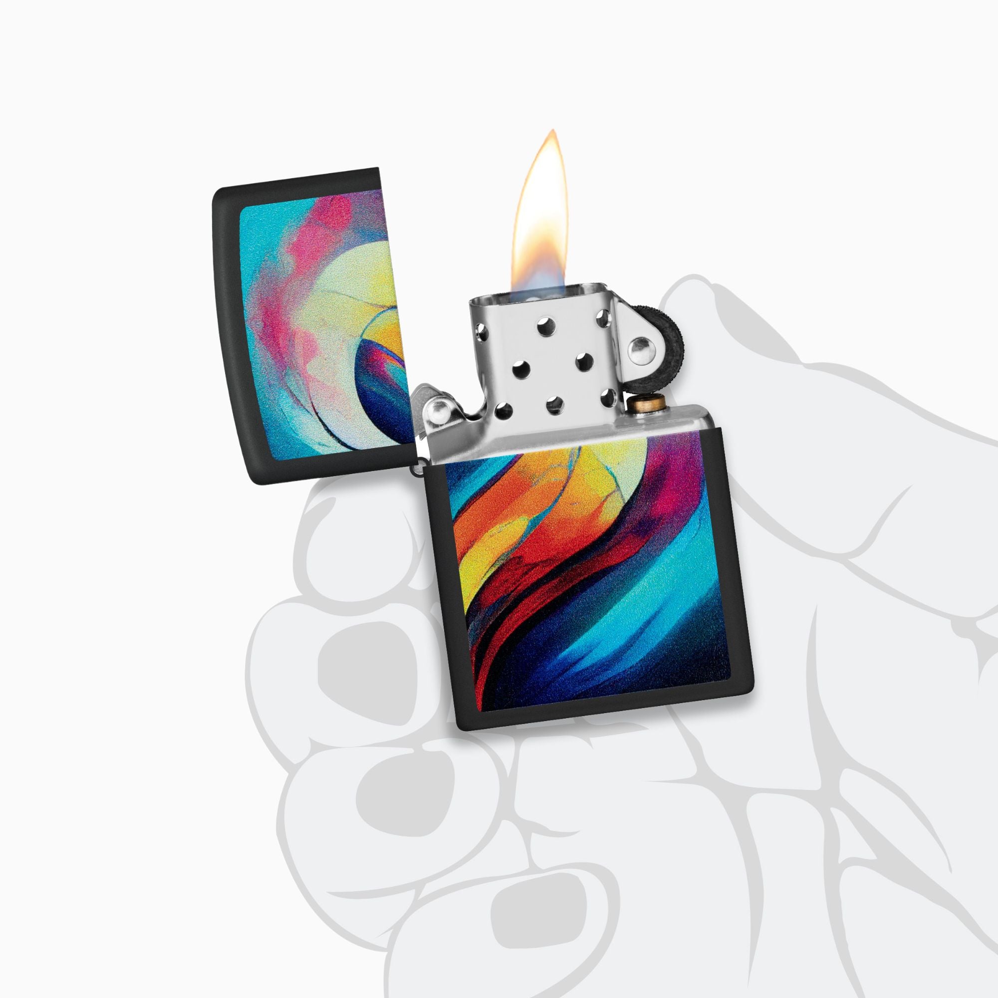 Zippo Heart Set Windproof Lighter