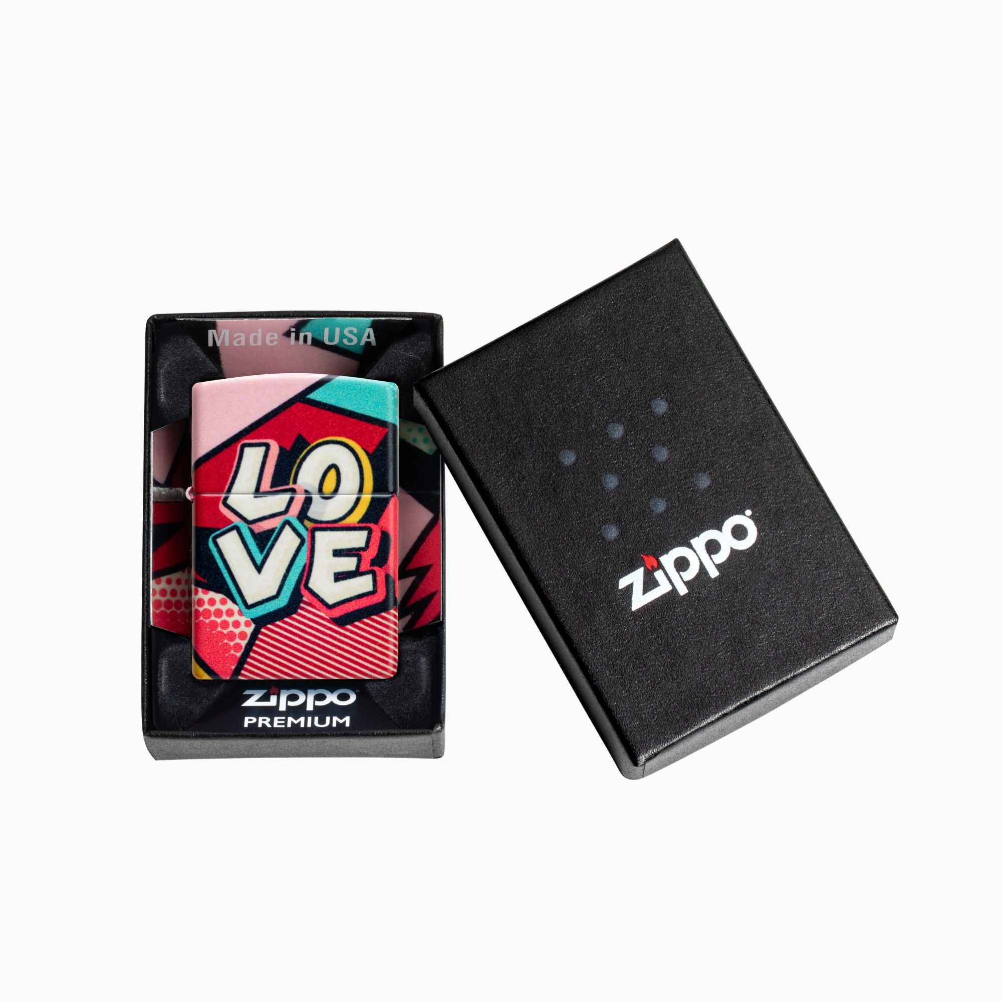Zippo Love Design Windproof Lighter