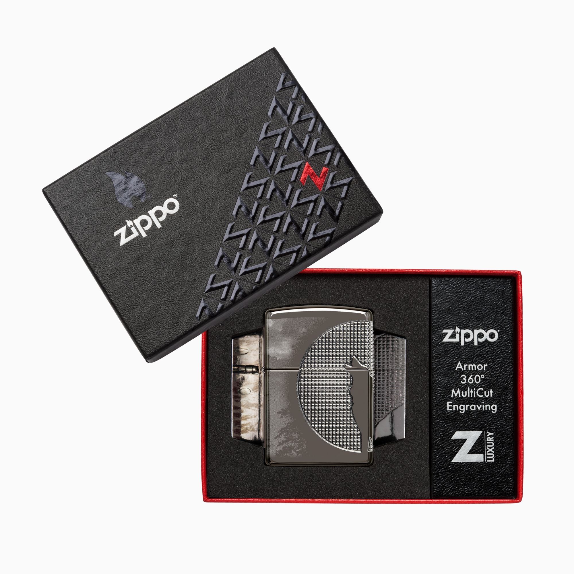 Zippo Wolf Armor Design Windproof Lighter