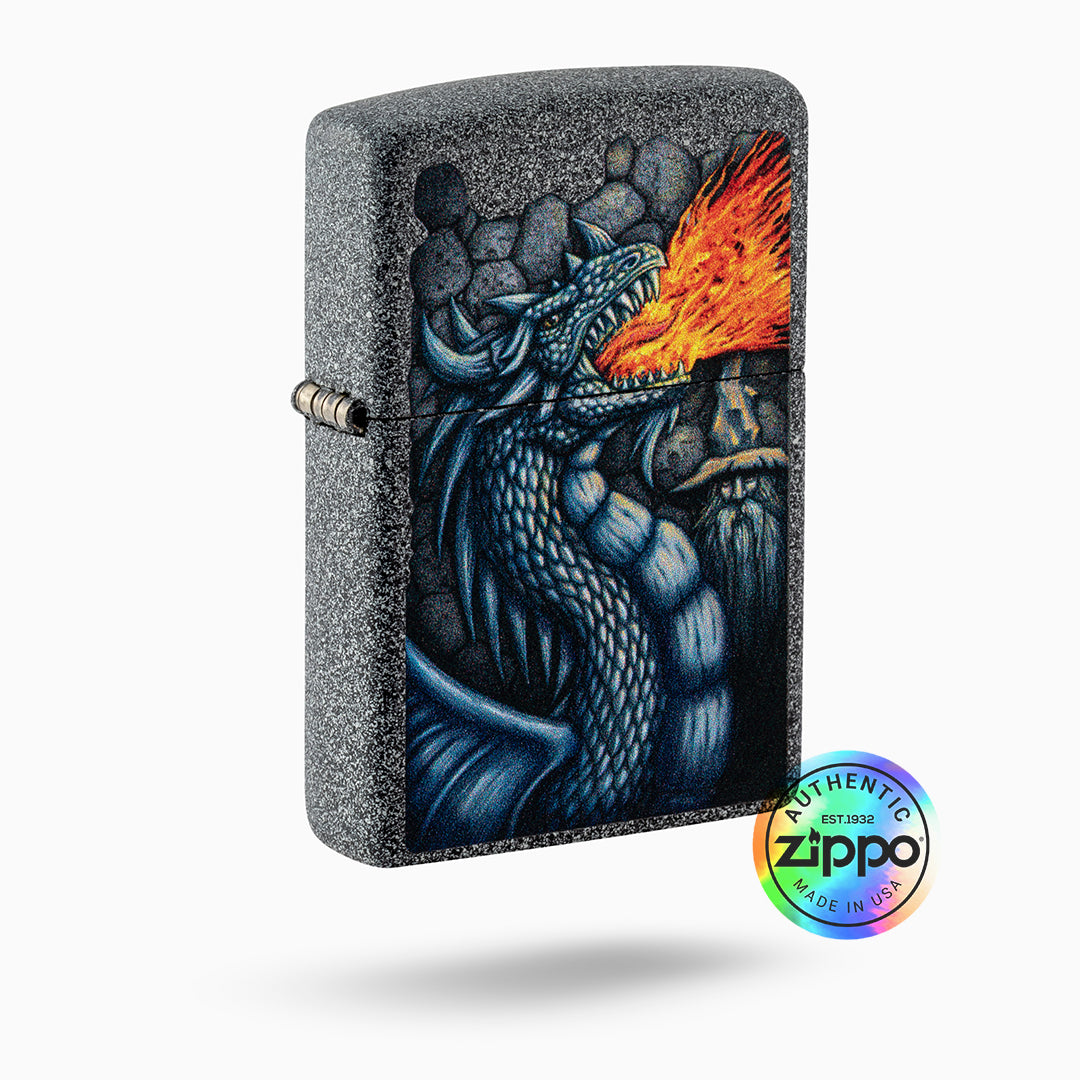 Zippo Fiery Dragon Design Windproof Lighter