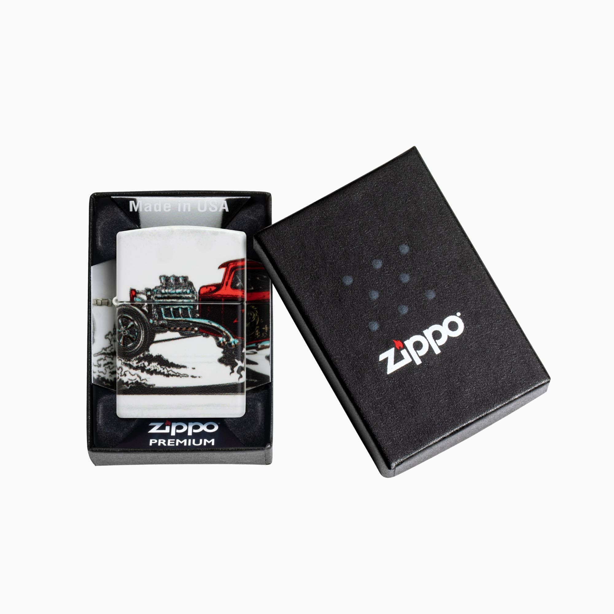 Zippo Hot Rod Design Windproof Lighter