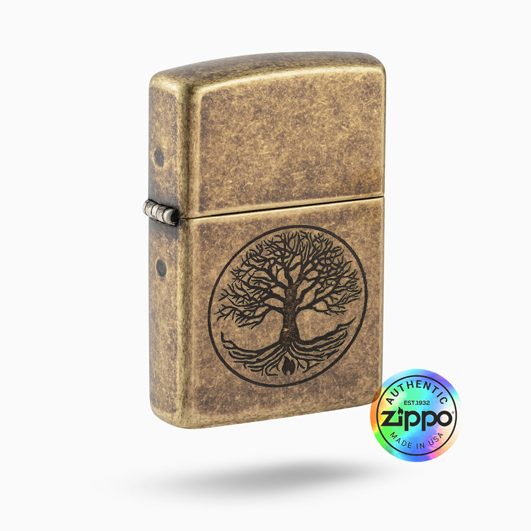 Zippo Tree of Life Design Windproof Lighter