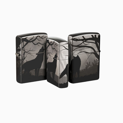 Zippo Wolves Design  Windproof Lighter