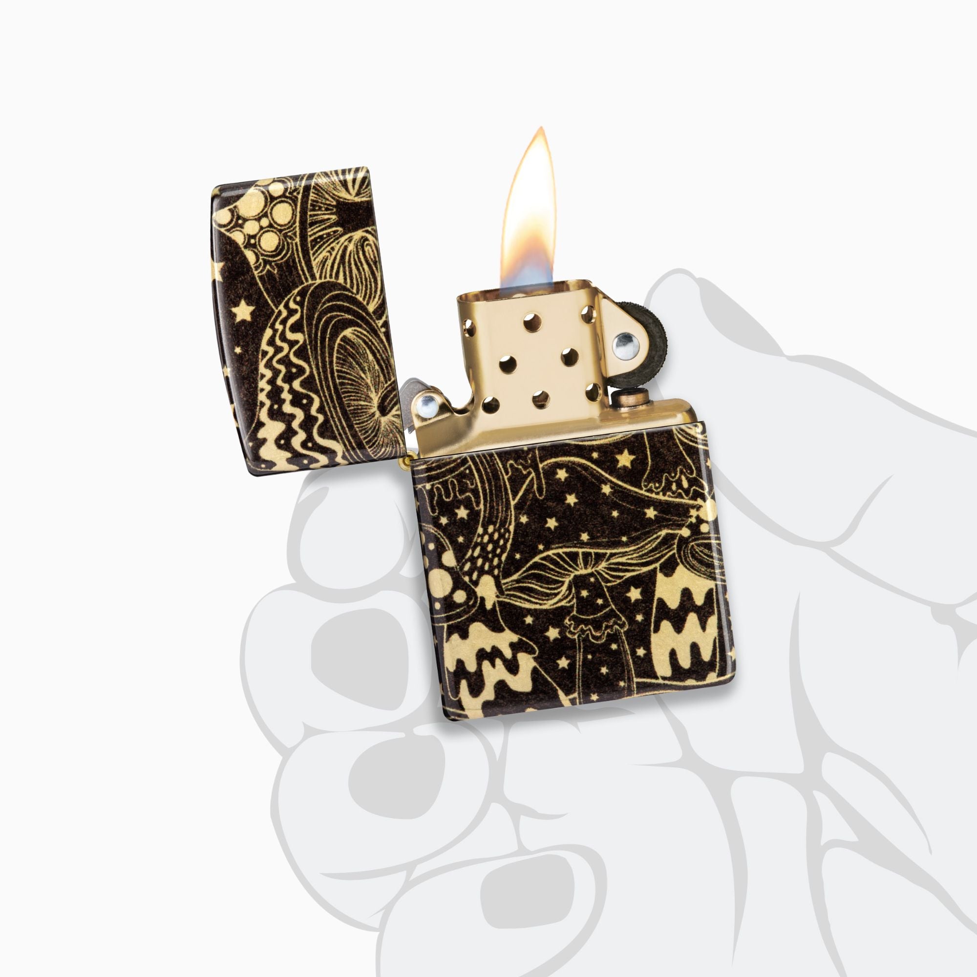 Zippo Mushroom Drift Windproof Lighter