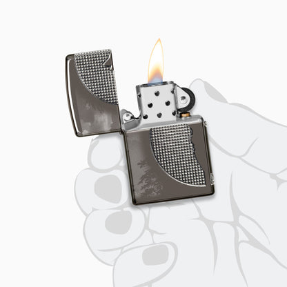 Zippo Wolf Armor Design Windproof Lighter