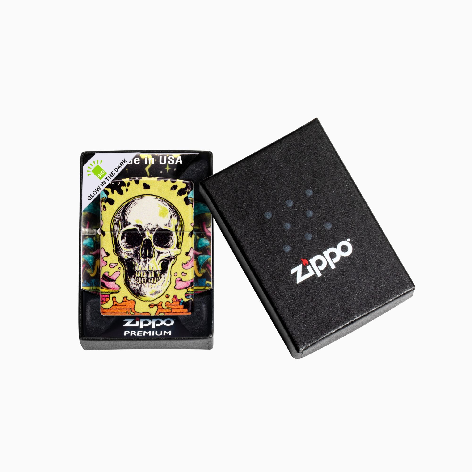 Zippo Trippẏ Skull Windproof Lighter