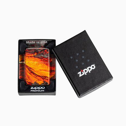 Zippo Lava Flow Design WIndproof Lighter