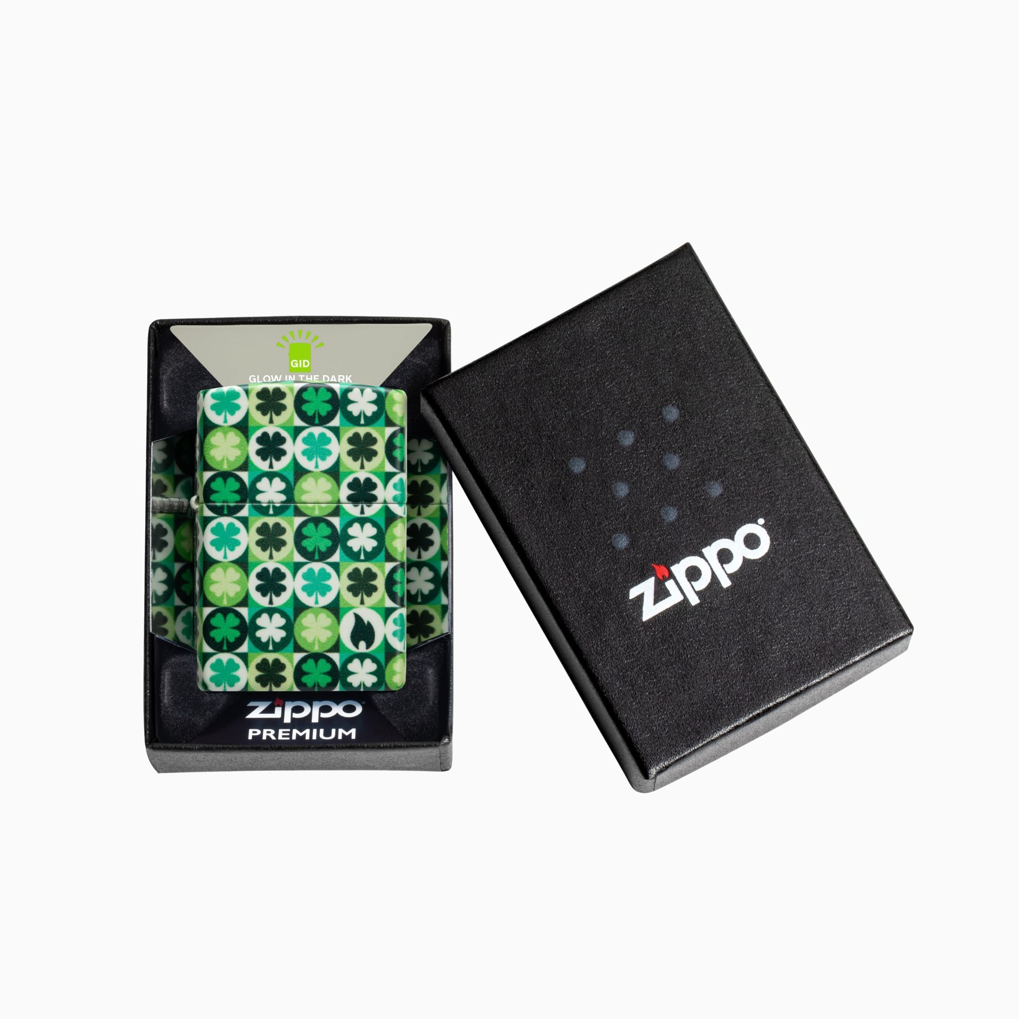 Zippo Clover Design WIndproof Lighter