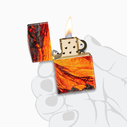 Zippo Lava Flow Design WIndproof Lighter